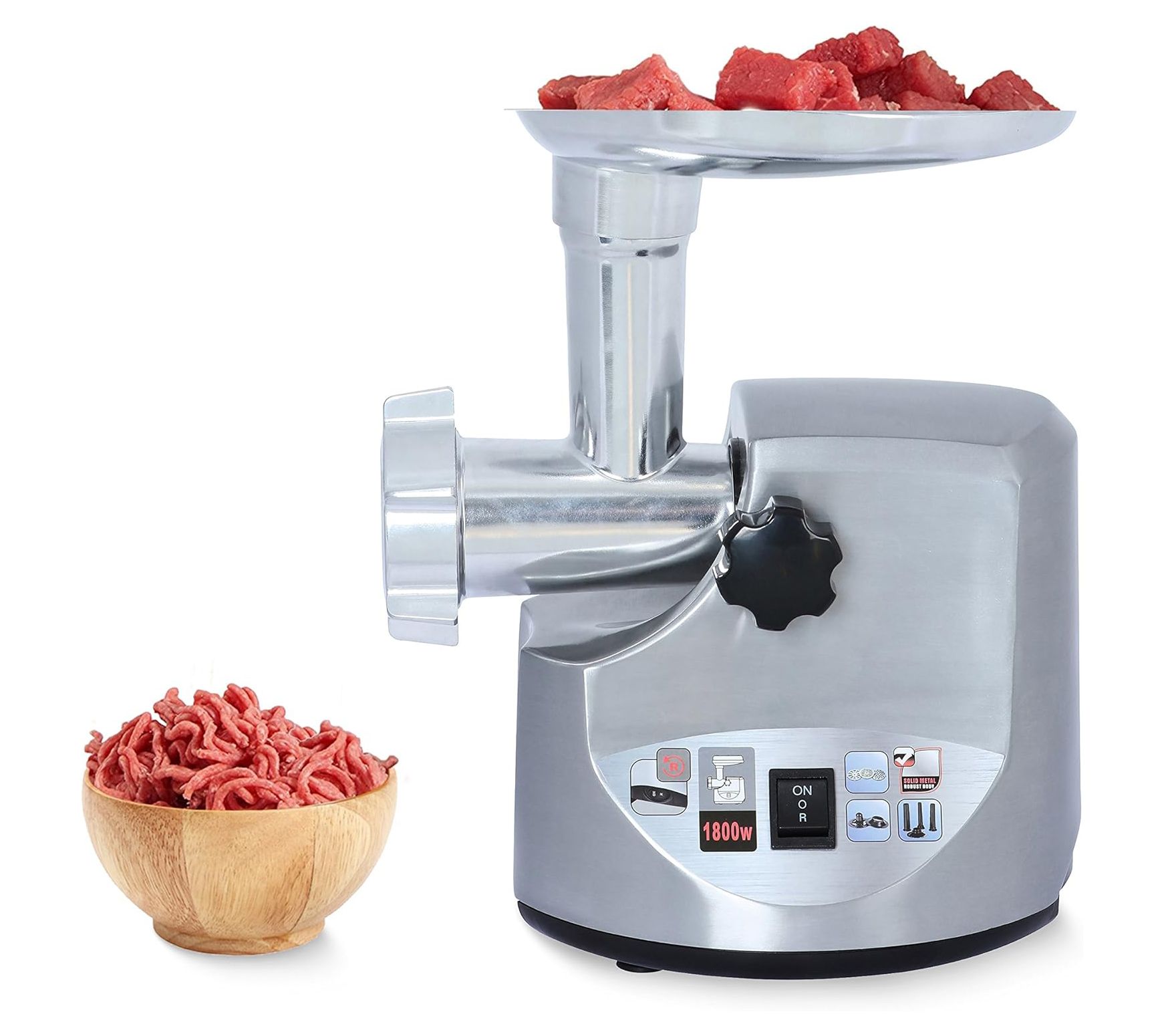 Brentwood Select Heavy-Duty Meat Grinder