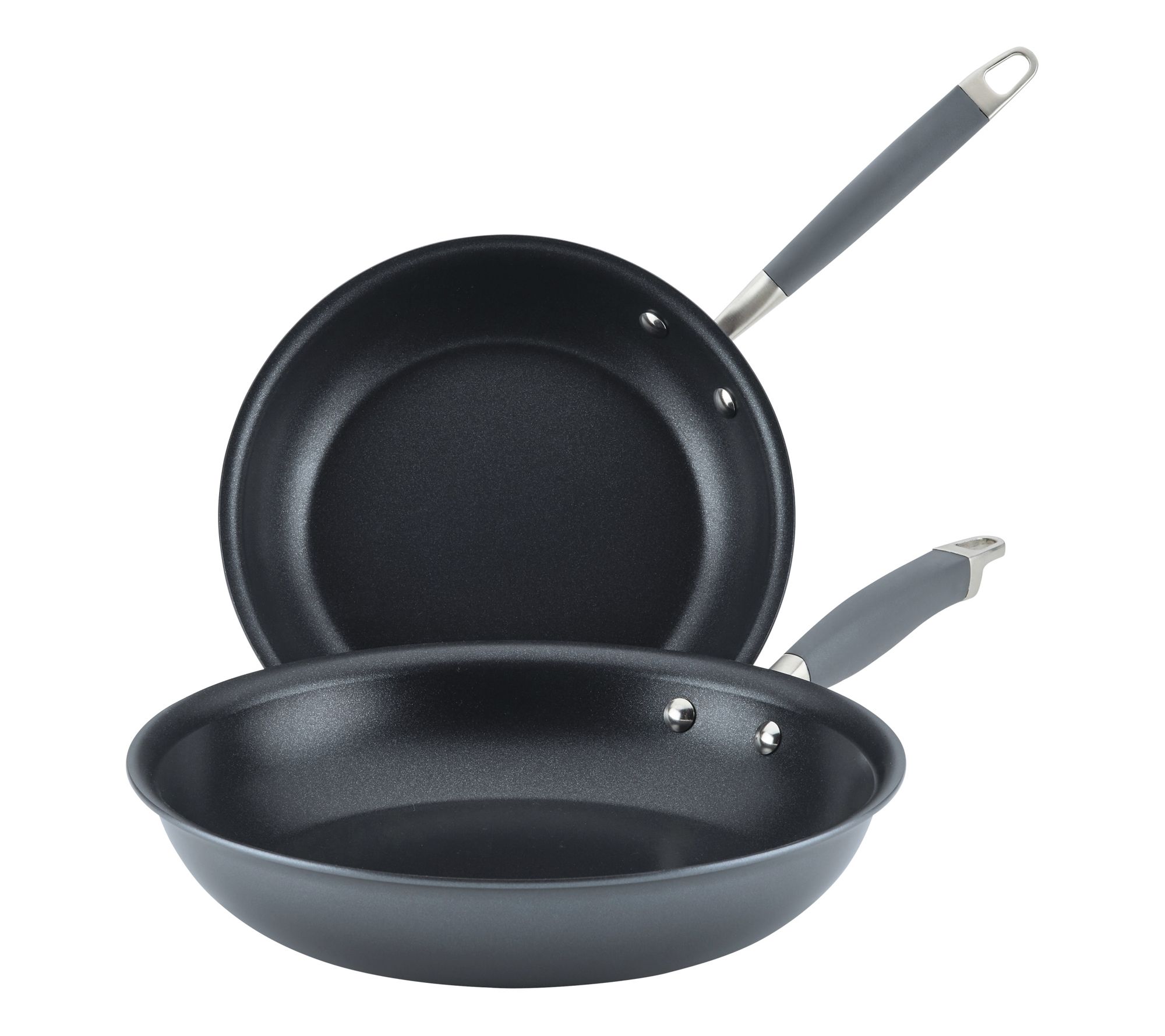 Anolon Advanced Home Hard-Anodized Nonstick Frying Pans, 2pc