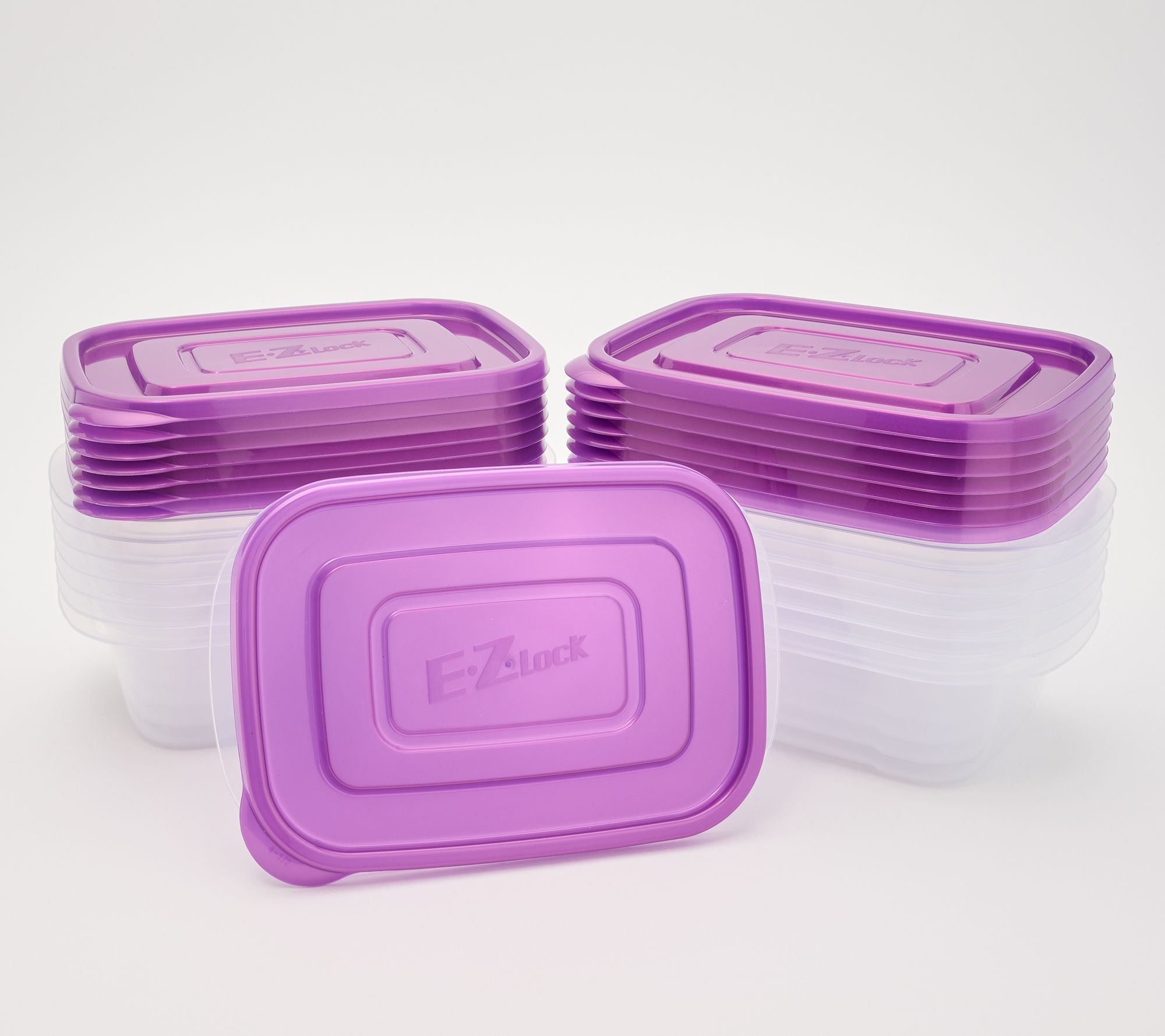 LocknLock E-Z Lock 15 Pc Rectangle Storage Set