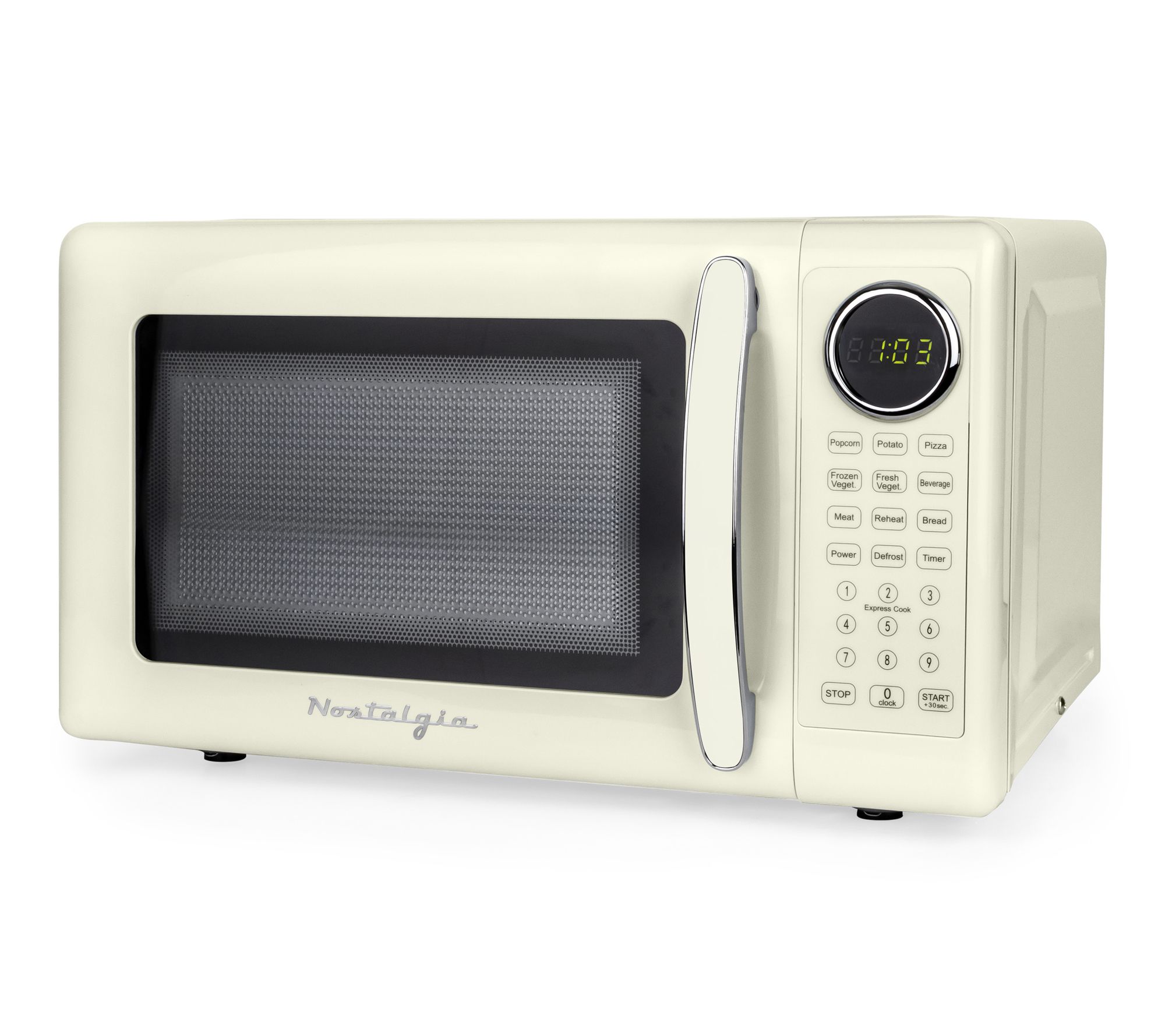 Nostalgia Retro 0.7 cu. ft. Countertop Microwave