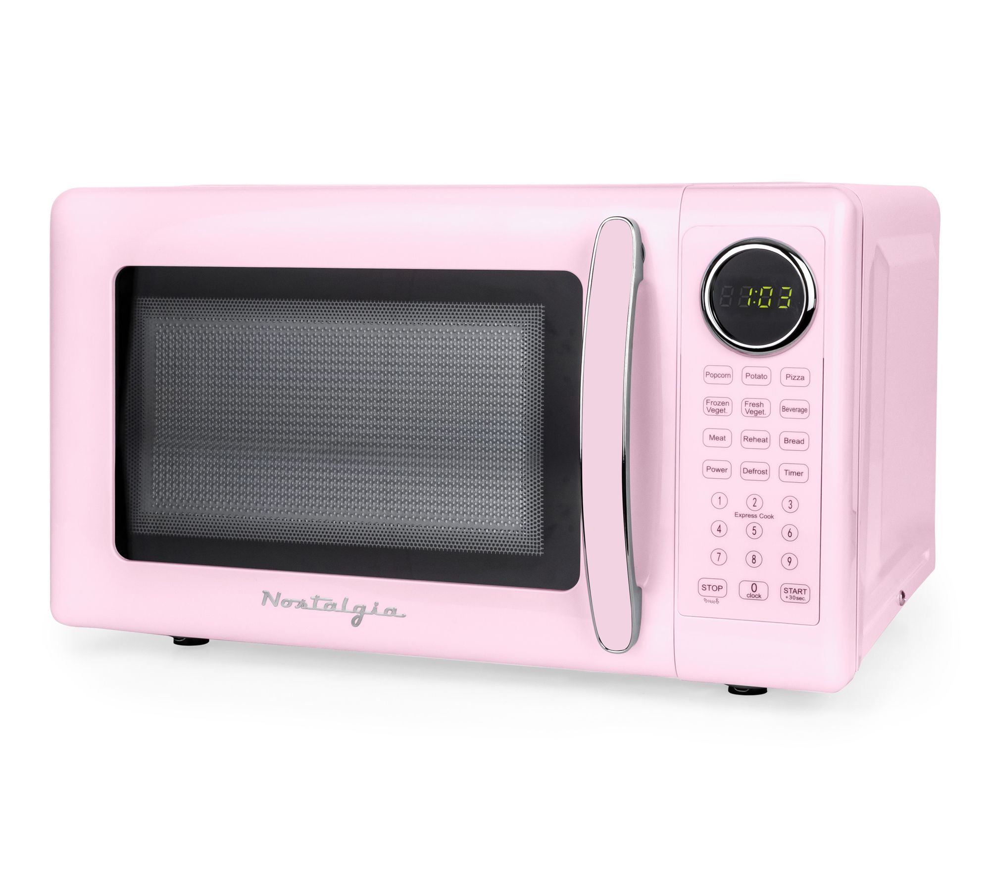 Nostalgia Retro 0.7 cu. ft. Countertop Microwave