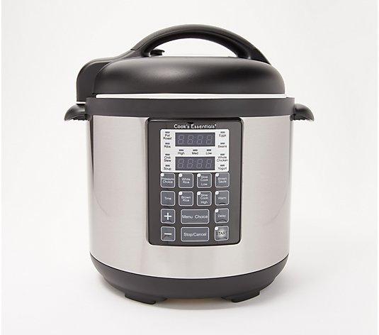 Cook's Essentials 6-qt Stainless Steel Pressure Cooker 