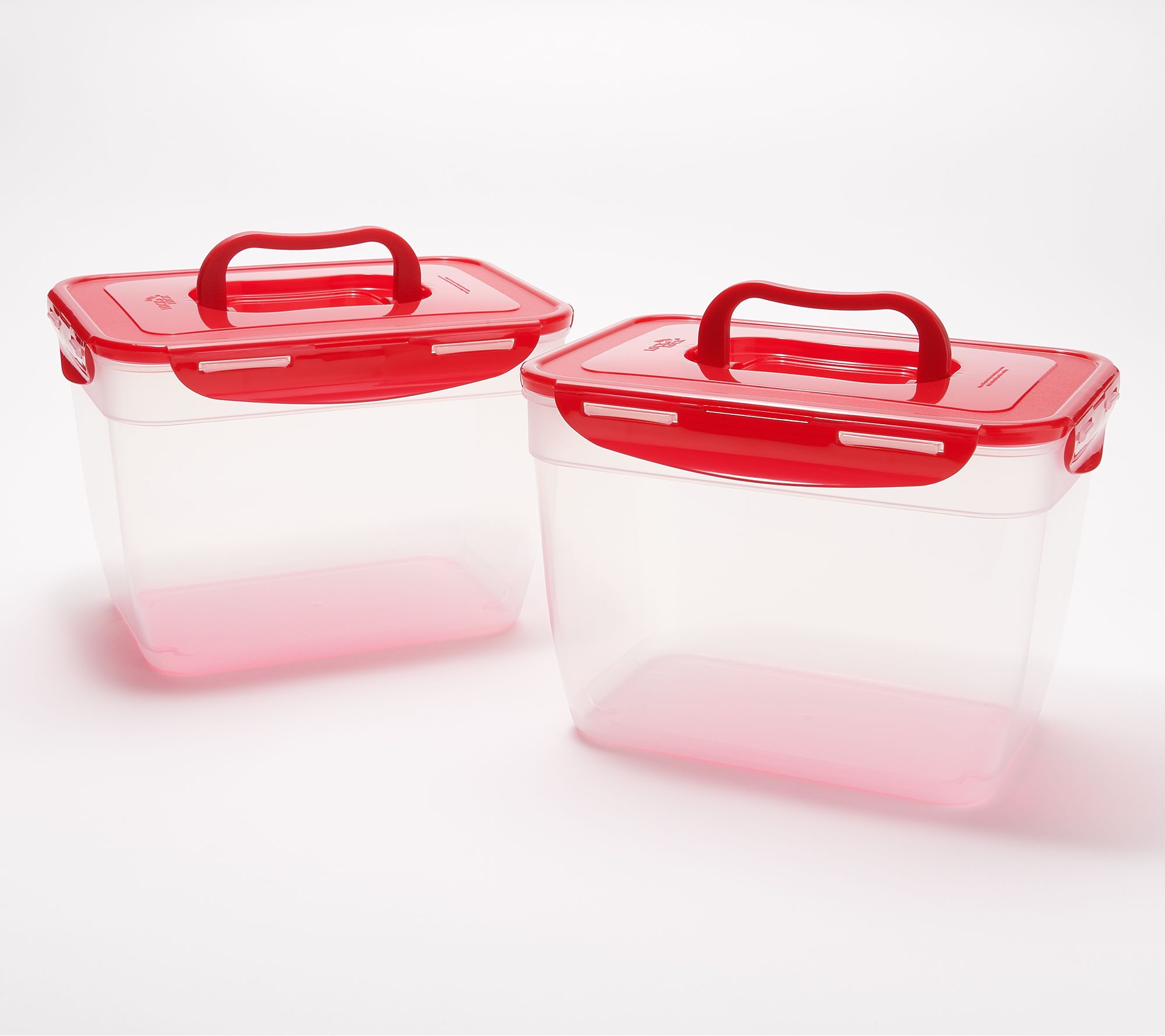 LocknLock 10Piece Nestable Storage Set w/ 2 Handle Lids