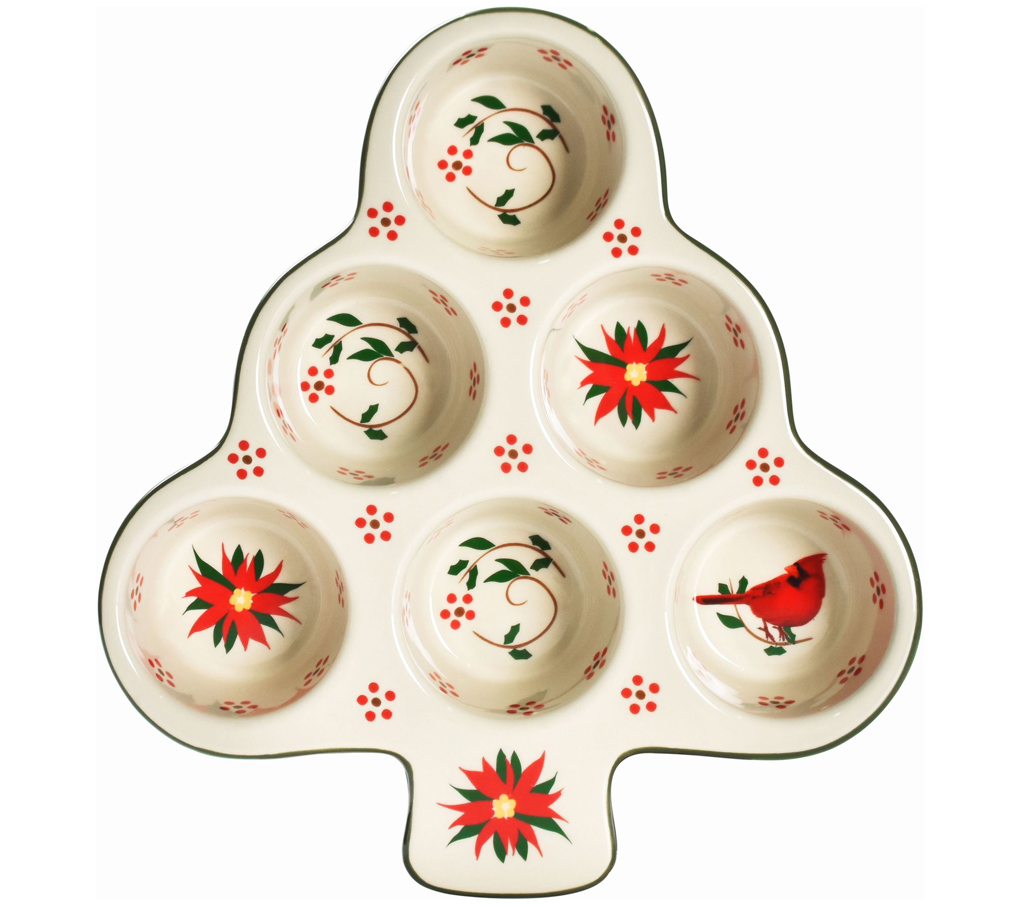 Temp-tations Seasonal Nostalgic Figural 6-Cup Muffin Pan