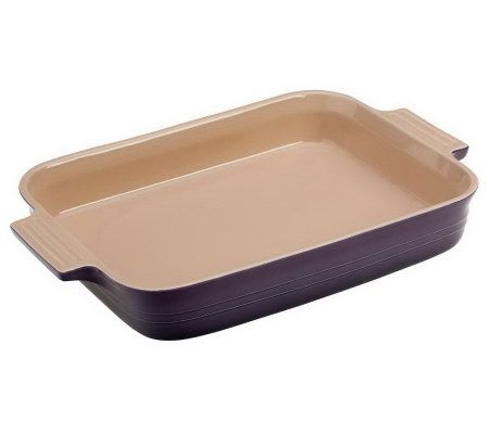 Le Creuset 12" x 9-1/2" Rectangular Dish, 3 Qt
