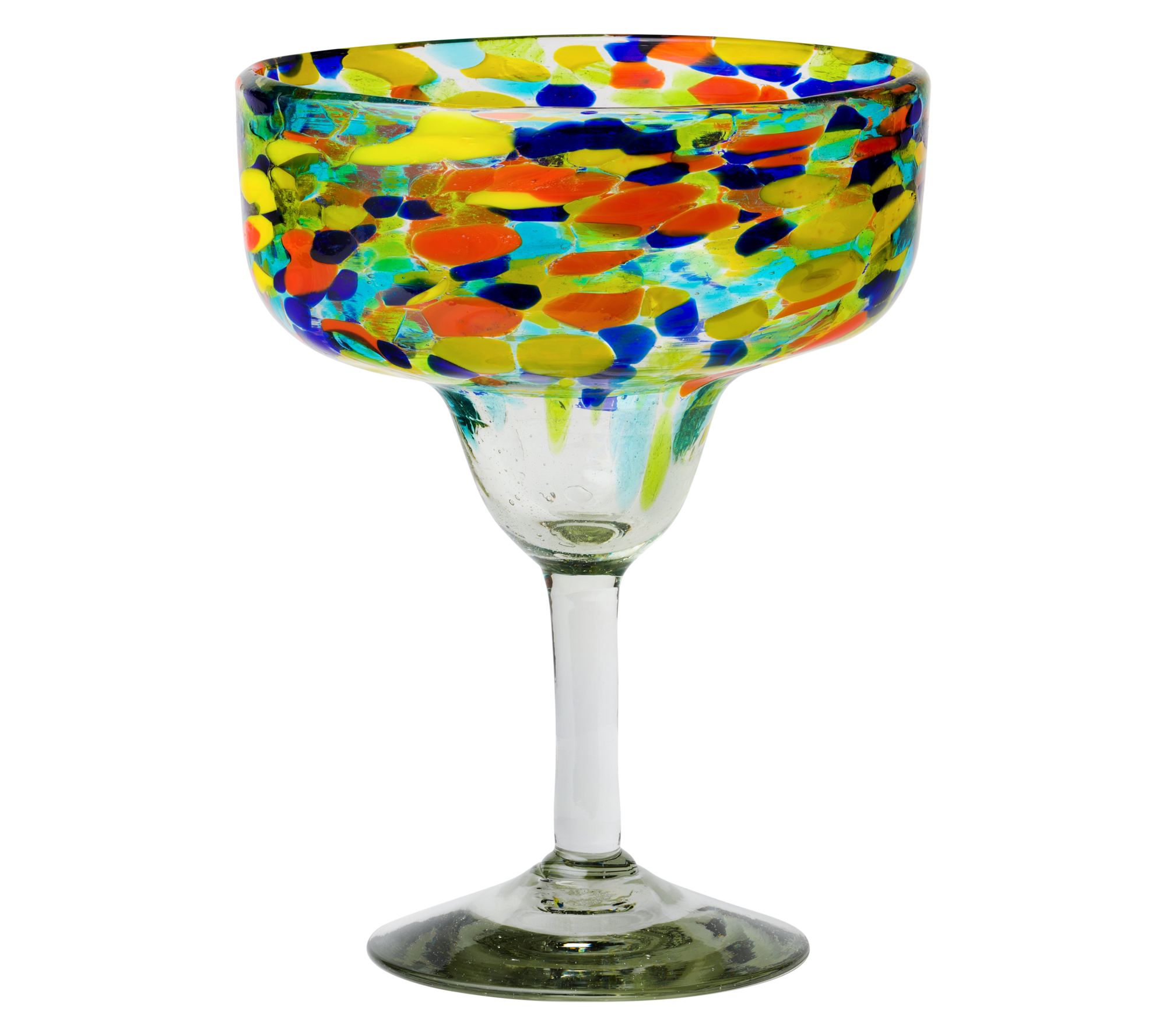 10 Strawberry Street Carnival Mexican Glass, Margarita