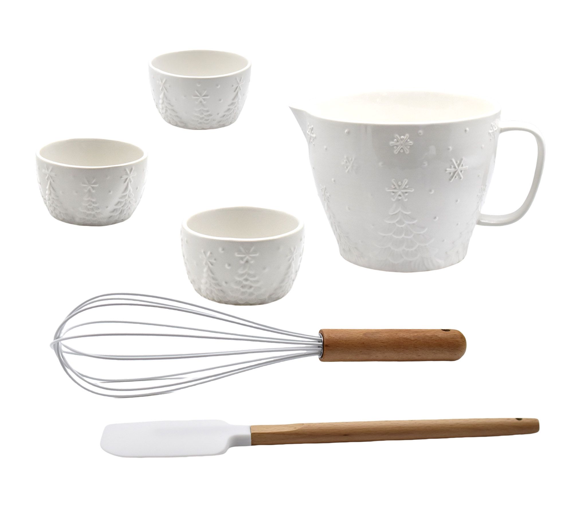 "As Is" Temp-tations Seasonal 6- Piece Measuring Bowl Set