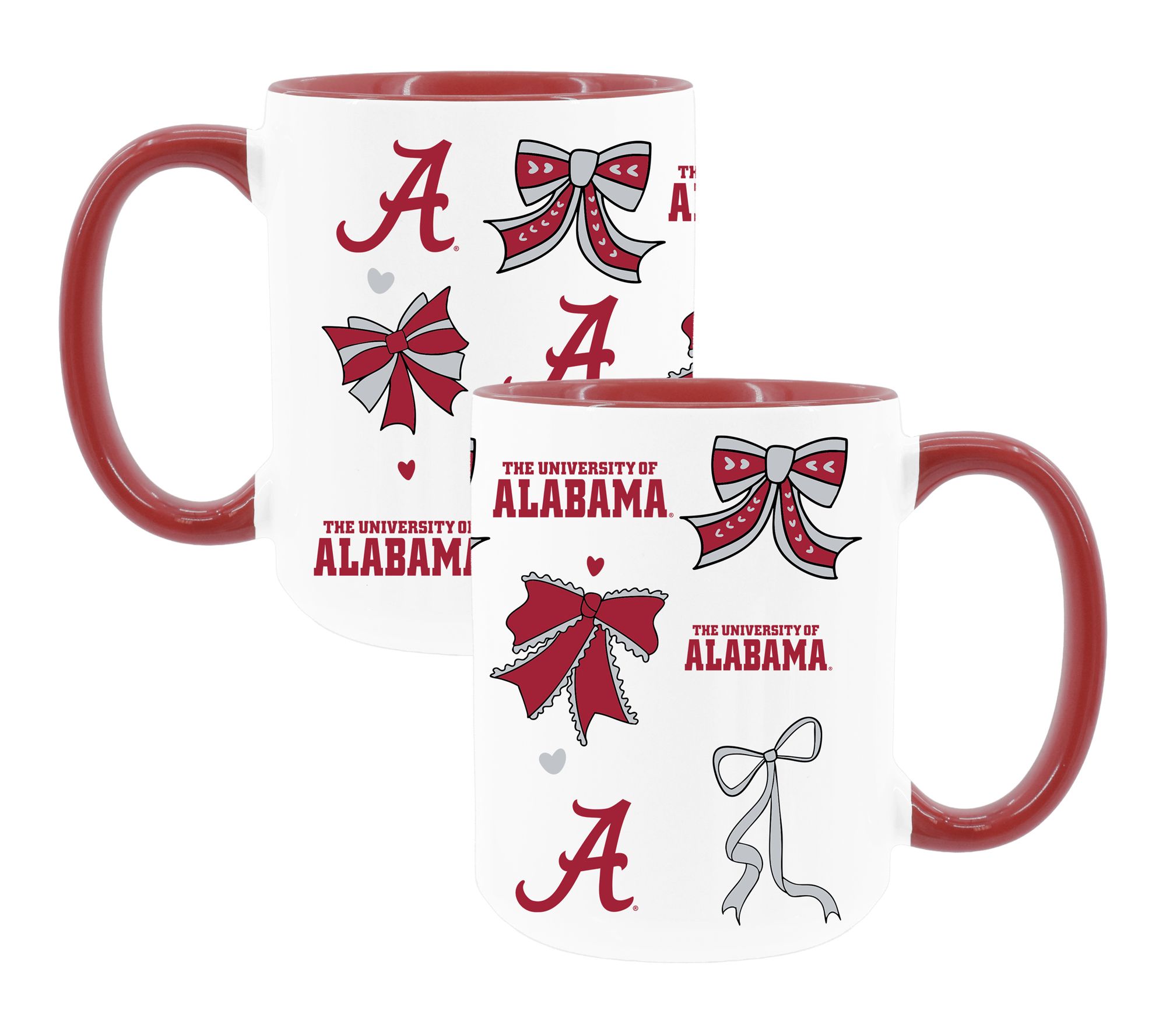 Memory Company College 2 pack 15oz Bow Coffee Mug