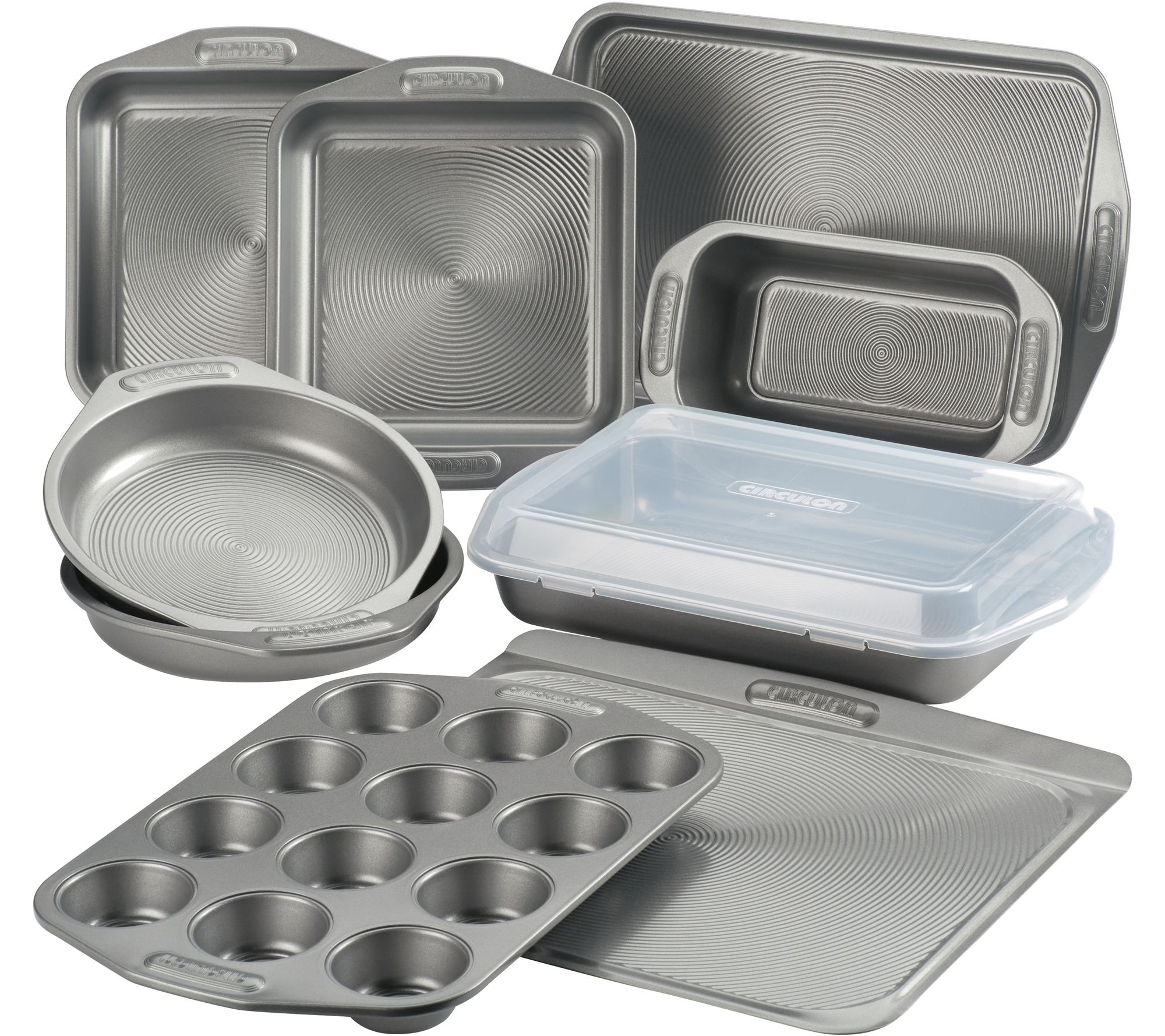 All-Clad Pro-Release Bakeware Pan, 9 In x 1.75 In, Grey