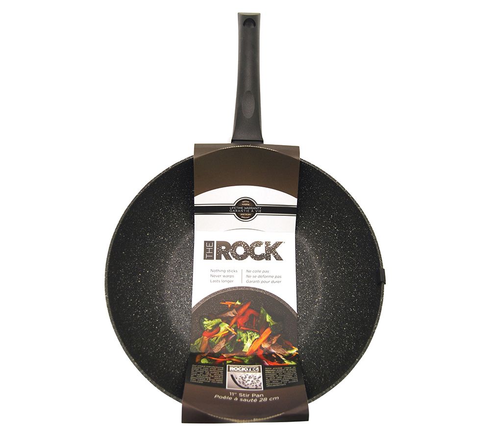 THE ROCK by Starfrit Personal Fry Pan with Stainless Steel Handle