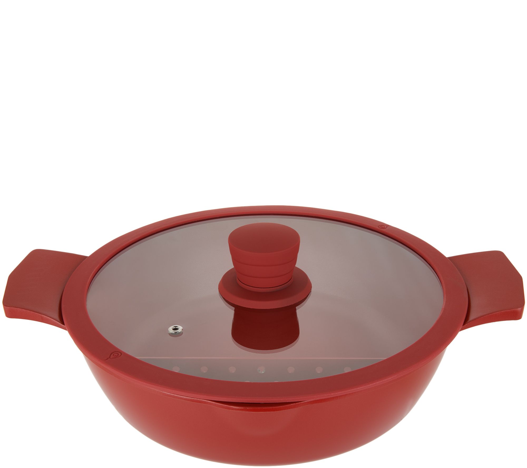 Dishwasher-washable frying pan steamer from CAINZ --Silicon lid