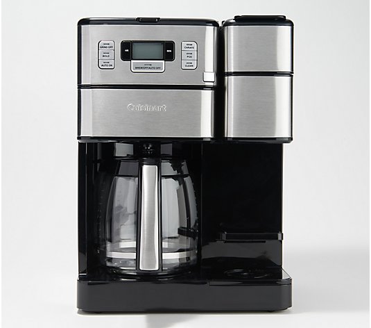 Cuisinart Grind and Brew Plus 12-cup and Single Serve Coffee Maker