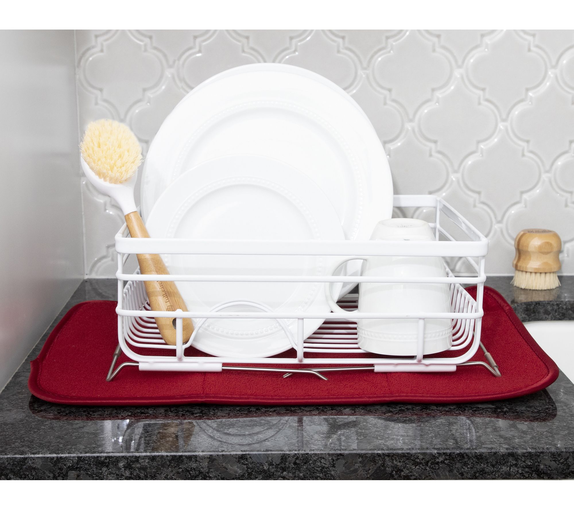 T-fal 2 Pack Mesh Dish Drying Mat Set 