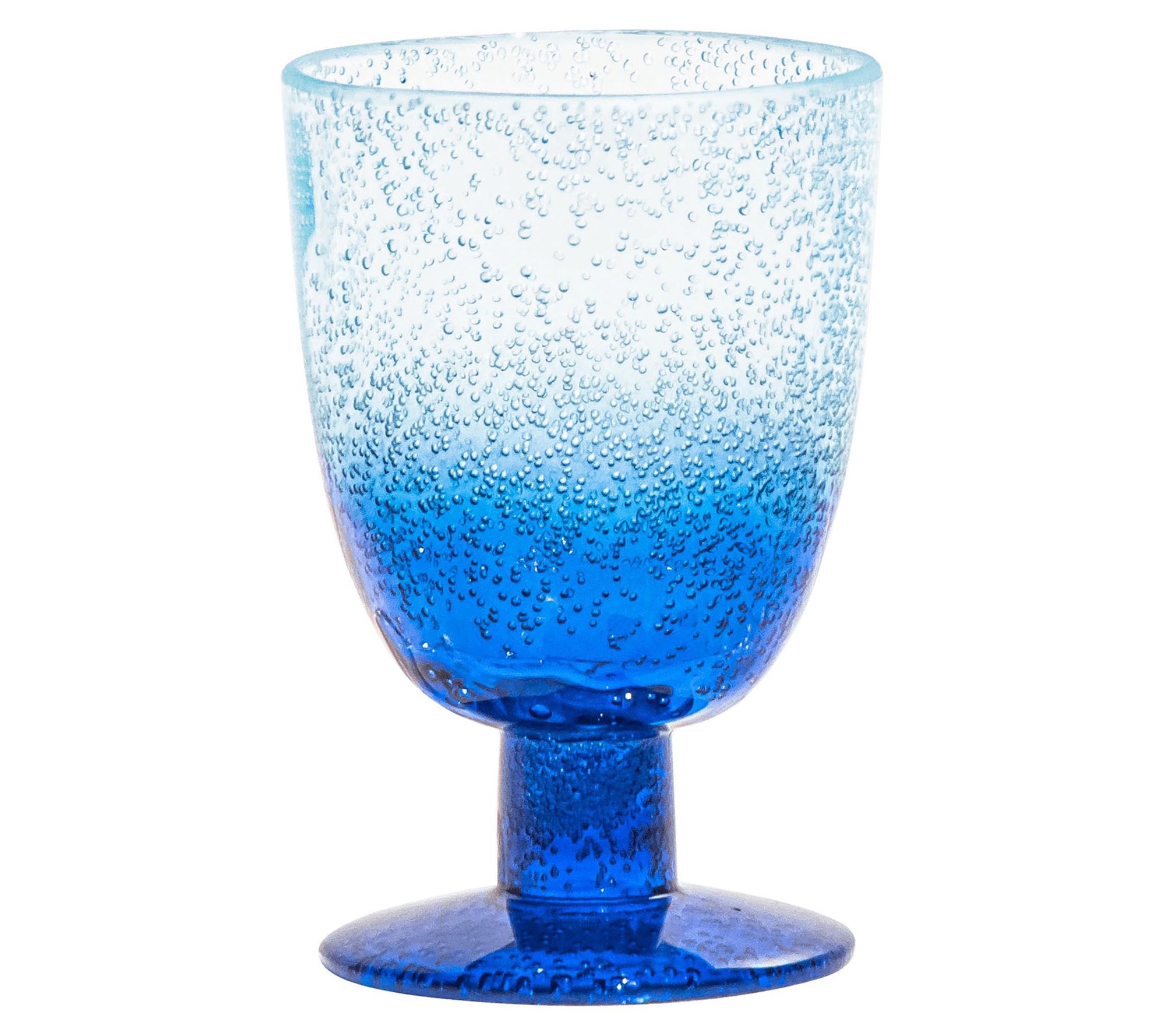 Tarhong Oceanic Set of 6 14-oz Ombre Goblets