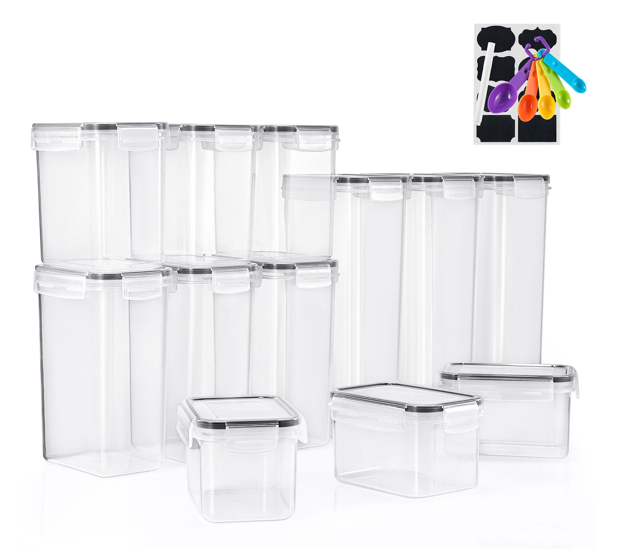 Sorbus 12 Pack Airtight Food Storage Containers