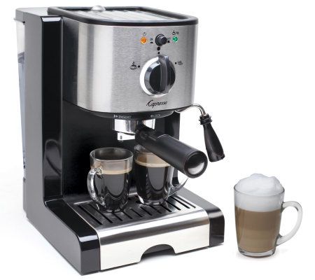 Capresso EC100 Espresso and Cappuccino Maker - QVC.com
