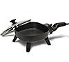 Elite Cuisine 7" x 7" Electric Skillet with Glass Lid