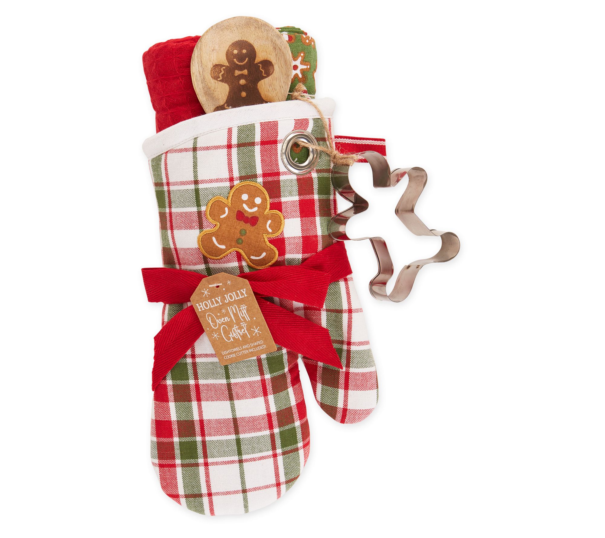 Design Imports Gingerbread Man Kitchen Gift Set