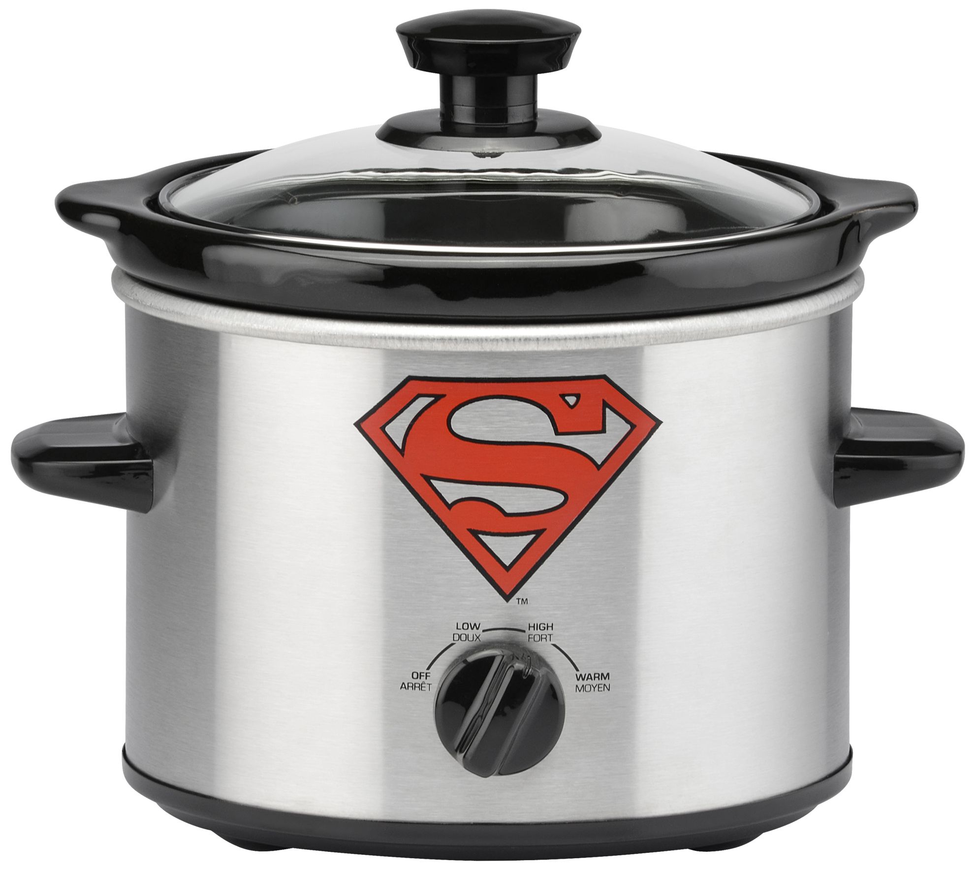 Courant 2.5 QT Double Slow Cooker - Stainless Steel