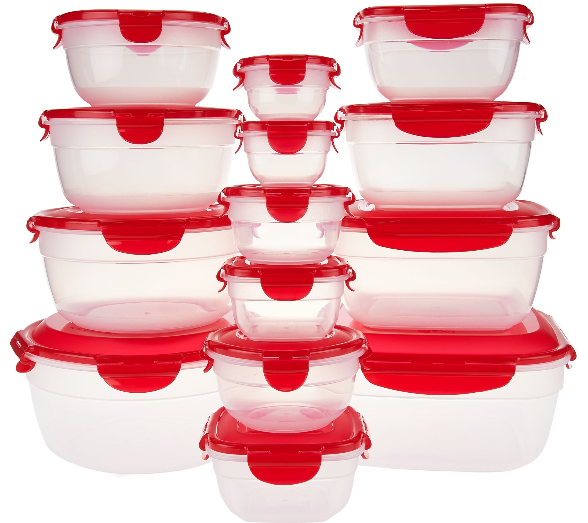 LocknLock 10-Piece Nestable Zen Containers with Handle Lids 