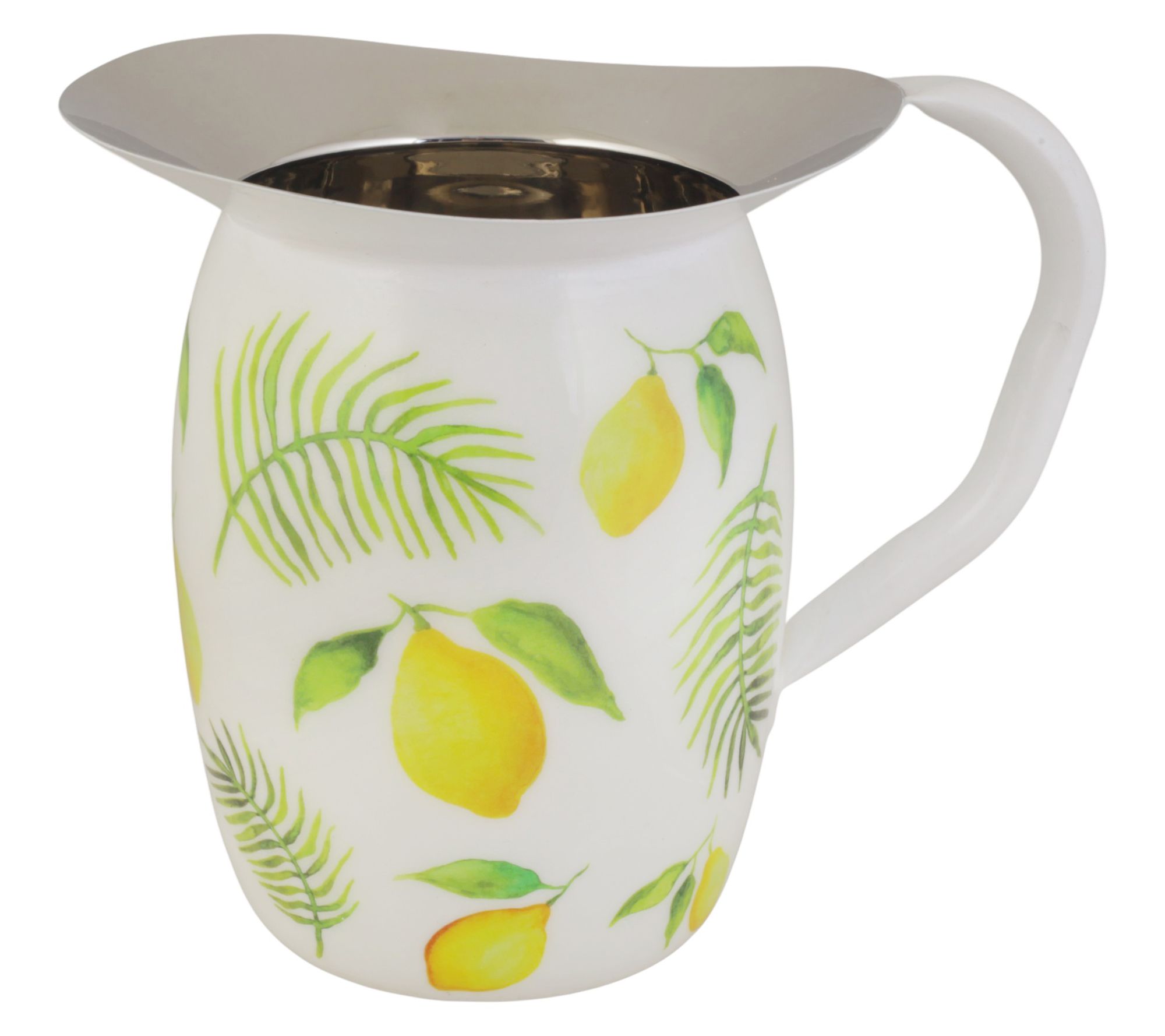 "As Is" Temp-tations Seasonal 2-qt Stainless Steel Pitcher