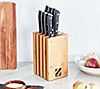 Zakarian by Dash Bamboo Wood Magnetic Knife Block, 7 of 7