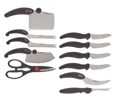 Miracle Blade III Perfection Series 15-Piece Kitchen Knife Set w