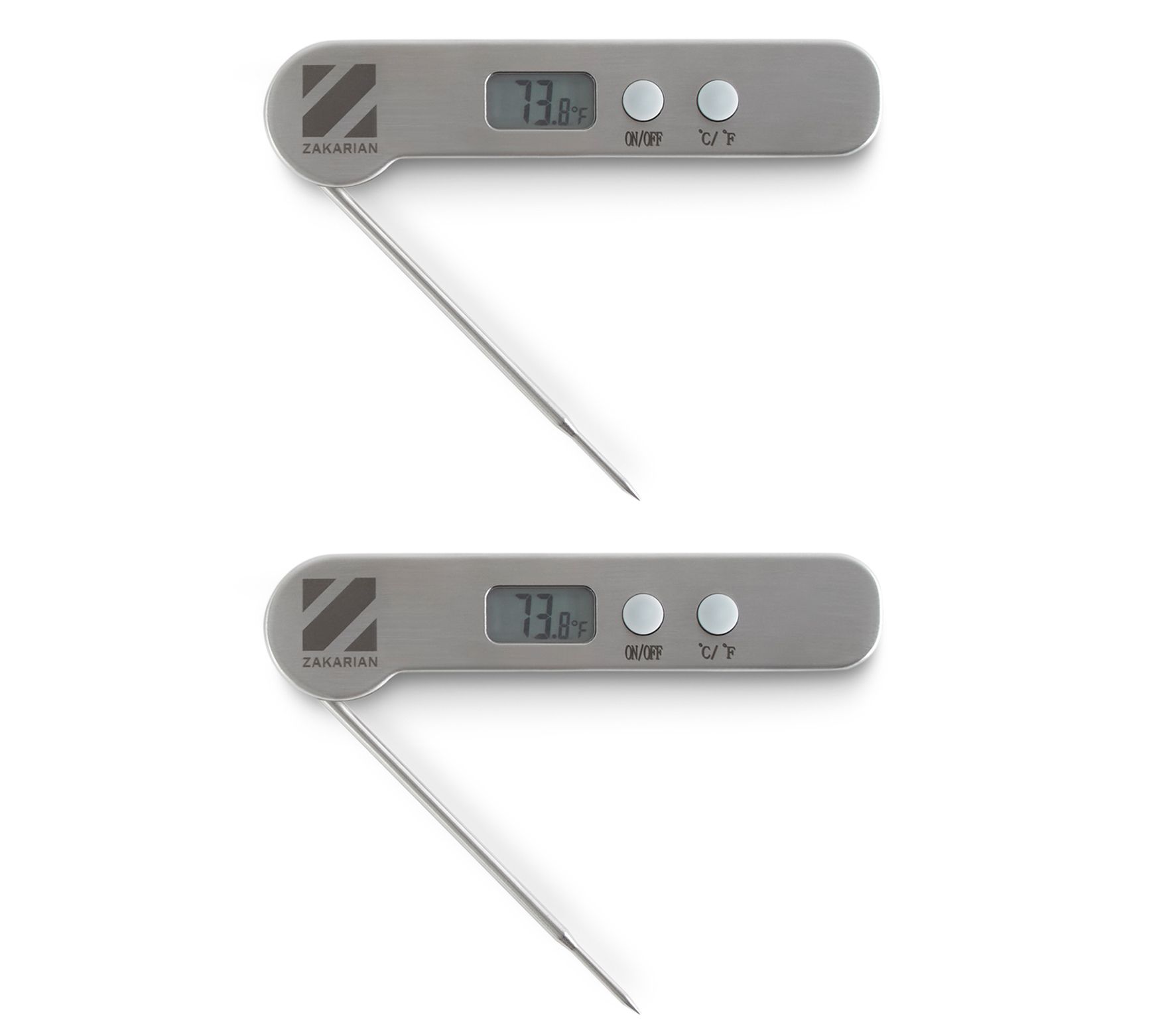 SDJMa Stainless Steel Oven Safe Meat Thermometer, Extra Large 2.4