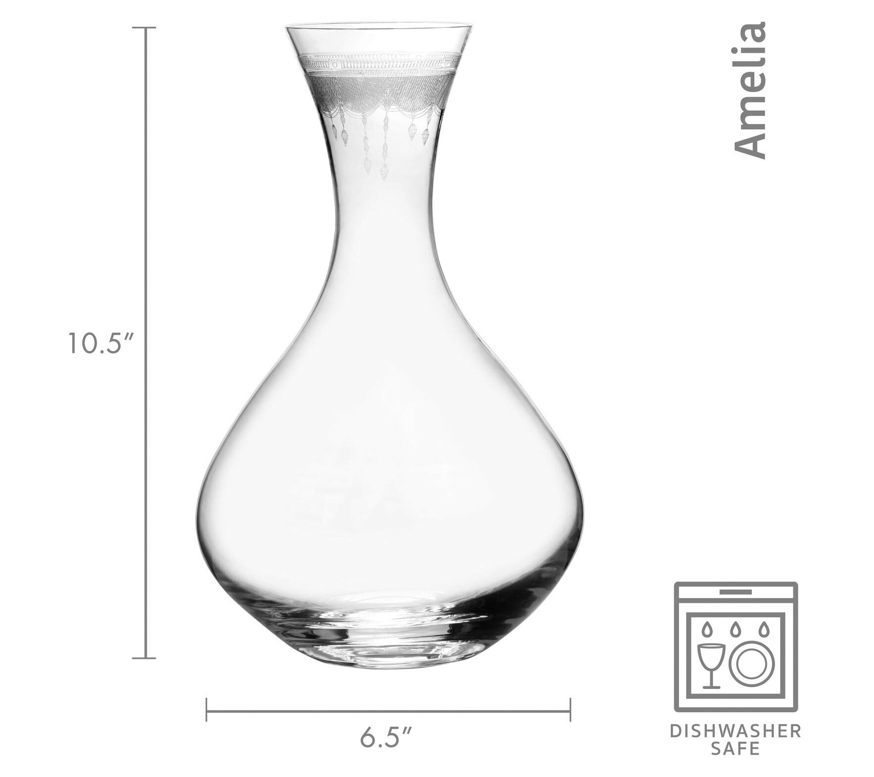 Sloane Glass Carafe