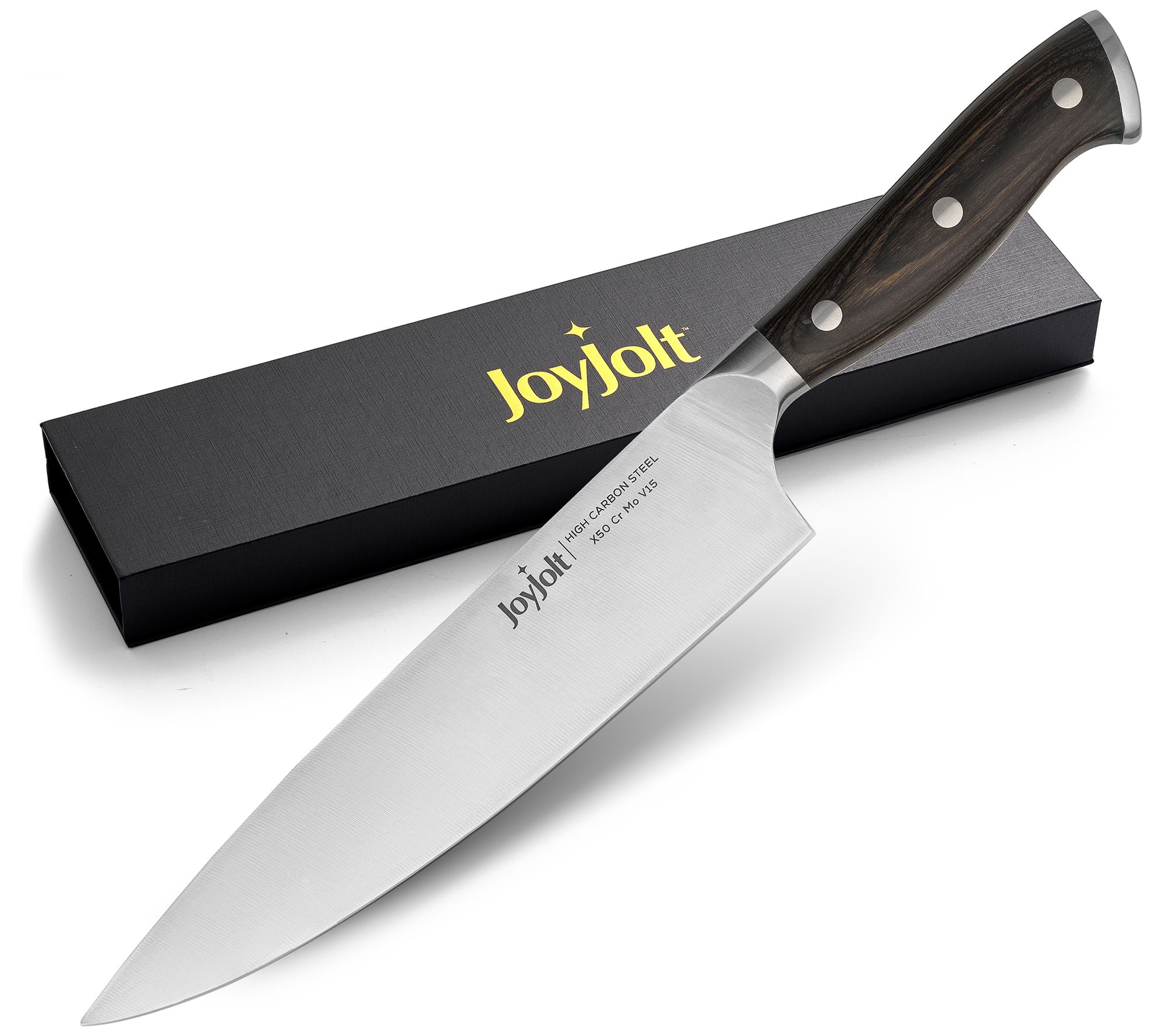 JoyJolt High Carbon Steel 8" Chef Knife