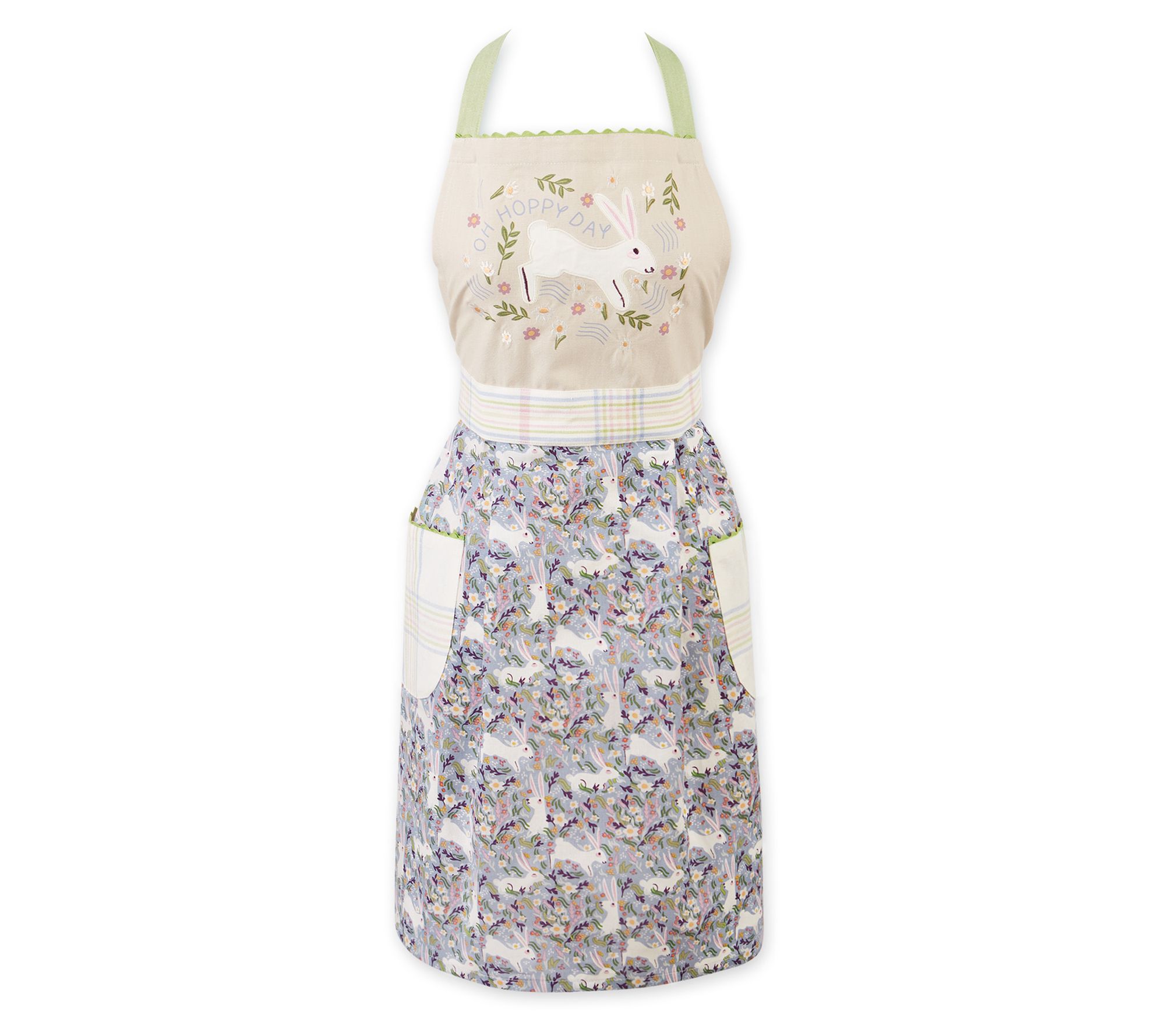 Design Imports Oh Hoppy Day Embellished Apron