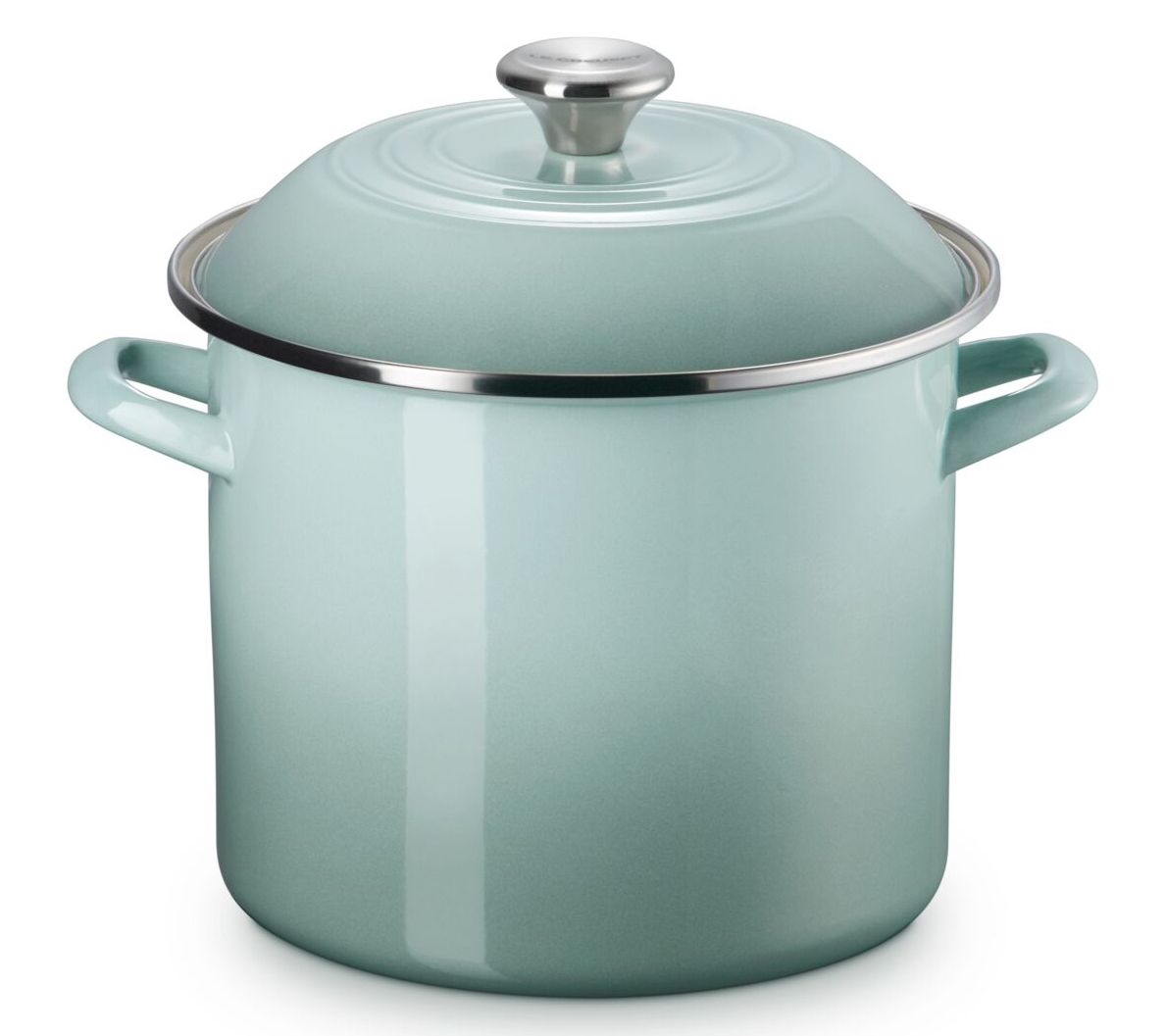 Le Creuset 10 qt. Stockpot with Stainless Steel Knob
