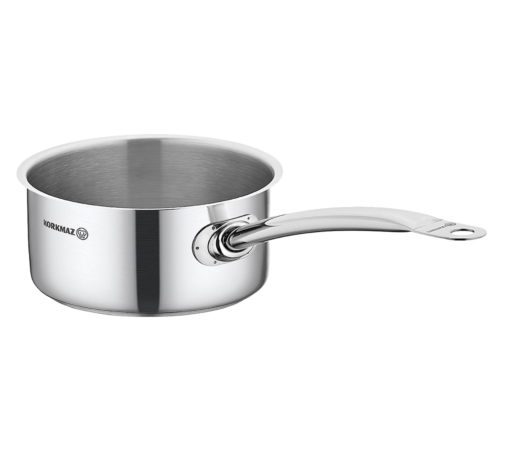 Korkmaz Gastro Proline 4.5L Stainless Steel Saucepan Silver