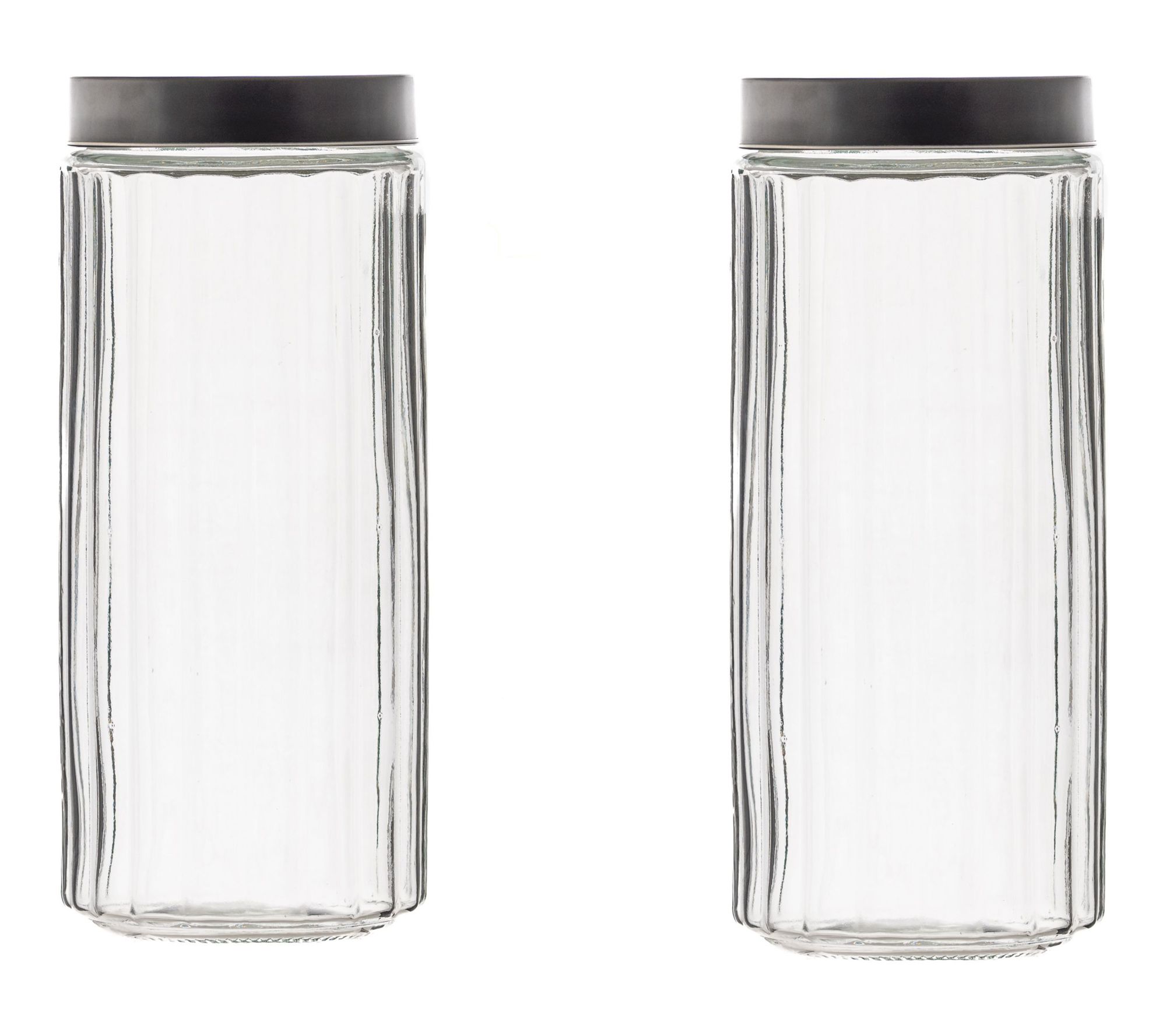 10 Strawberry Street Set of 2 Astor Large Canisters