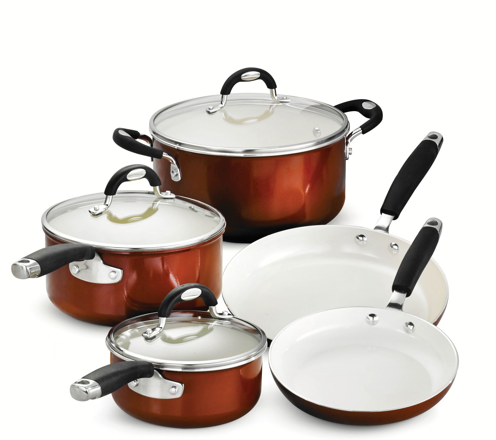 Tramontina Ceramica 3-qt. Porcelain Enamel Covered Saucepan