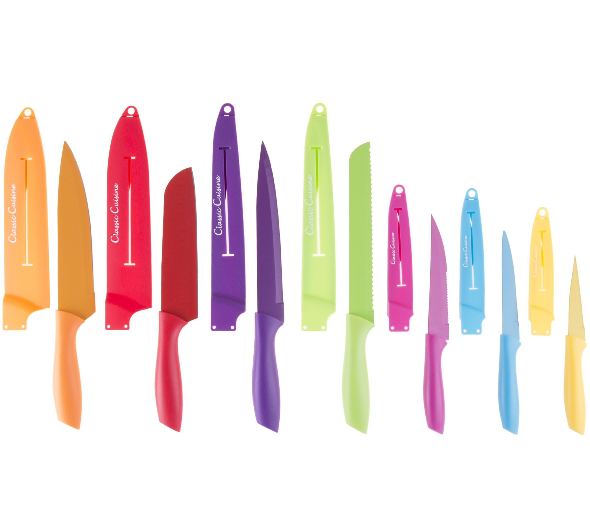 Colored Knife Set 