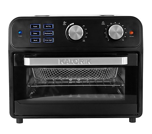 Kalorik 22-Quart Digital Air Fryer Oven, Black