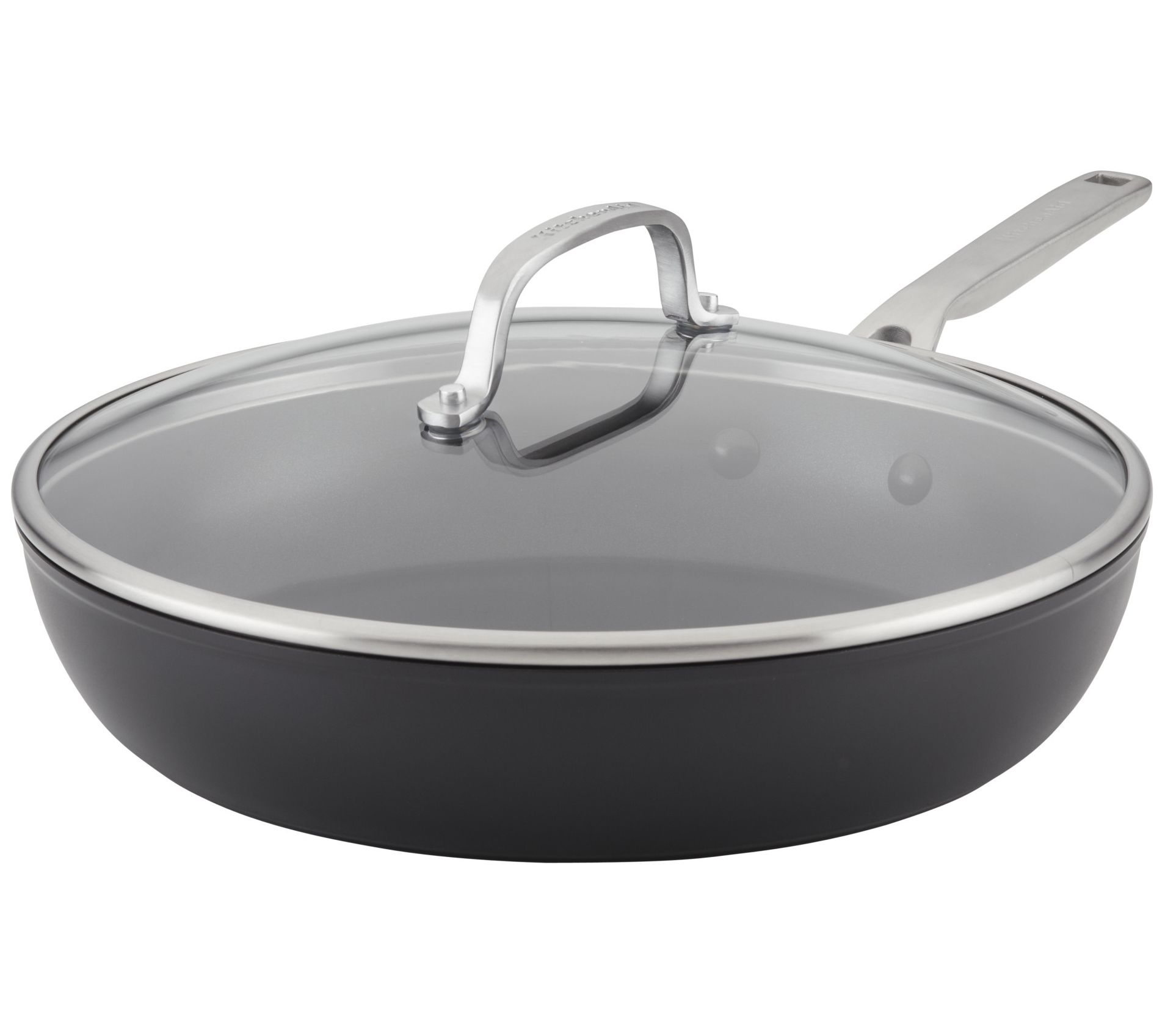 KitchenAid Induction 12.25 Frying Pan with Lid 