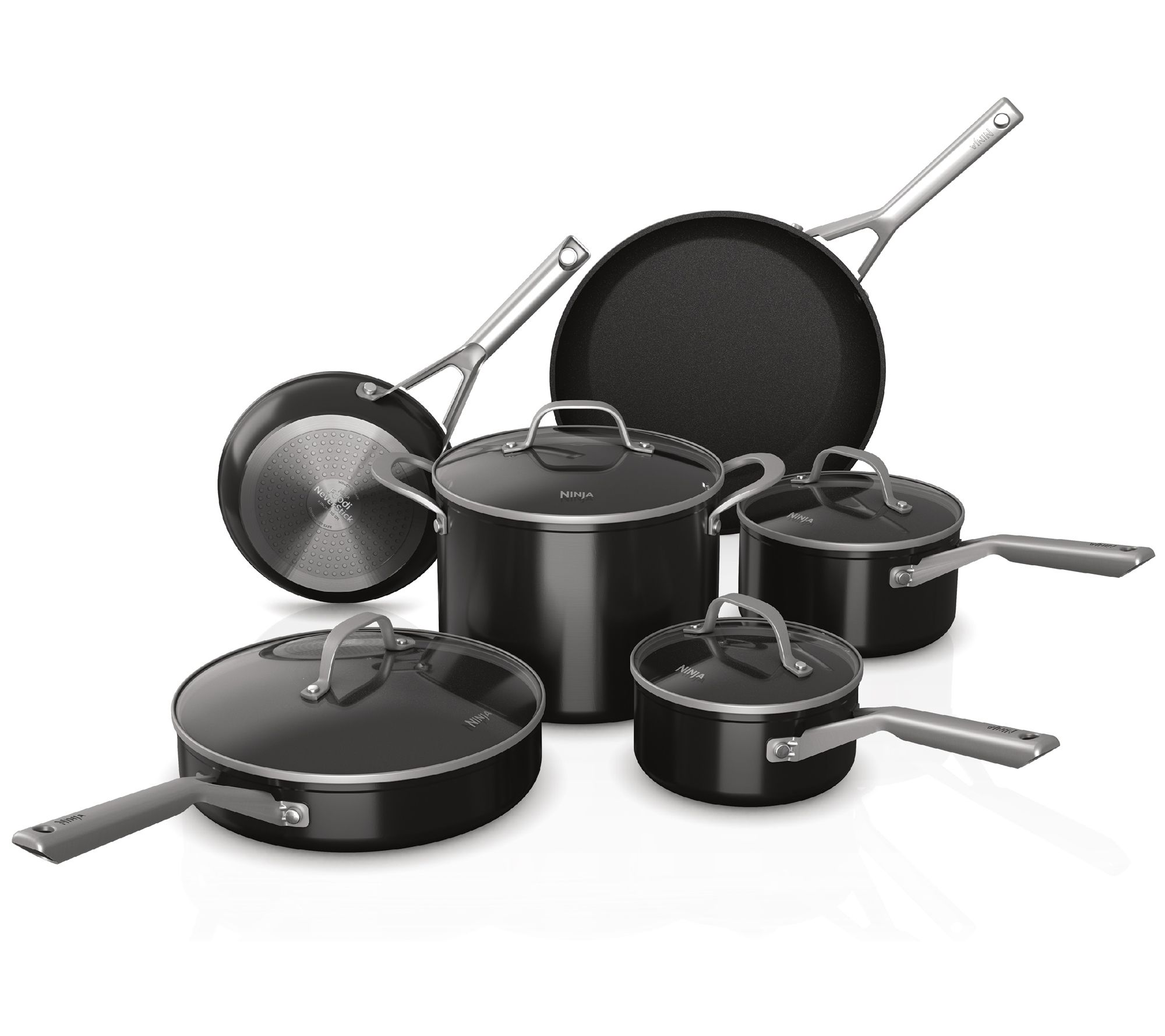 Ninja Foodi NeverStick Premium 10-Piece Cookware Set