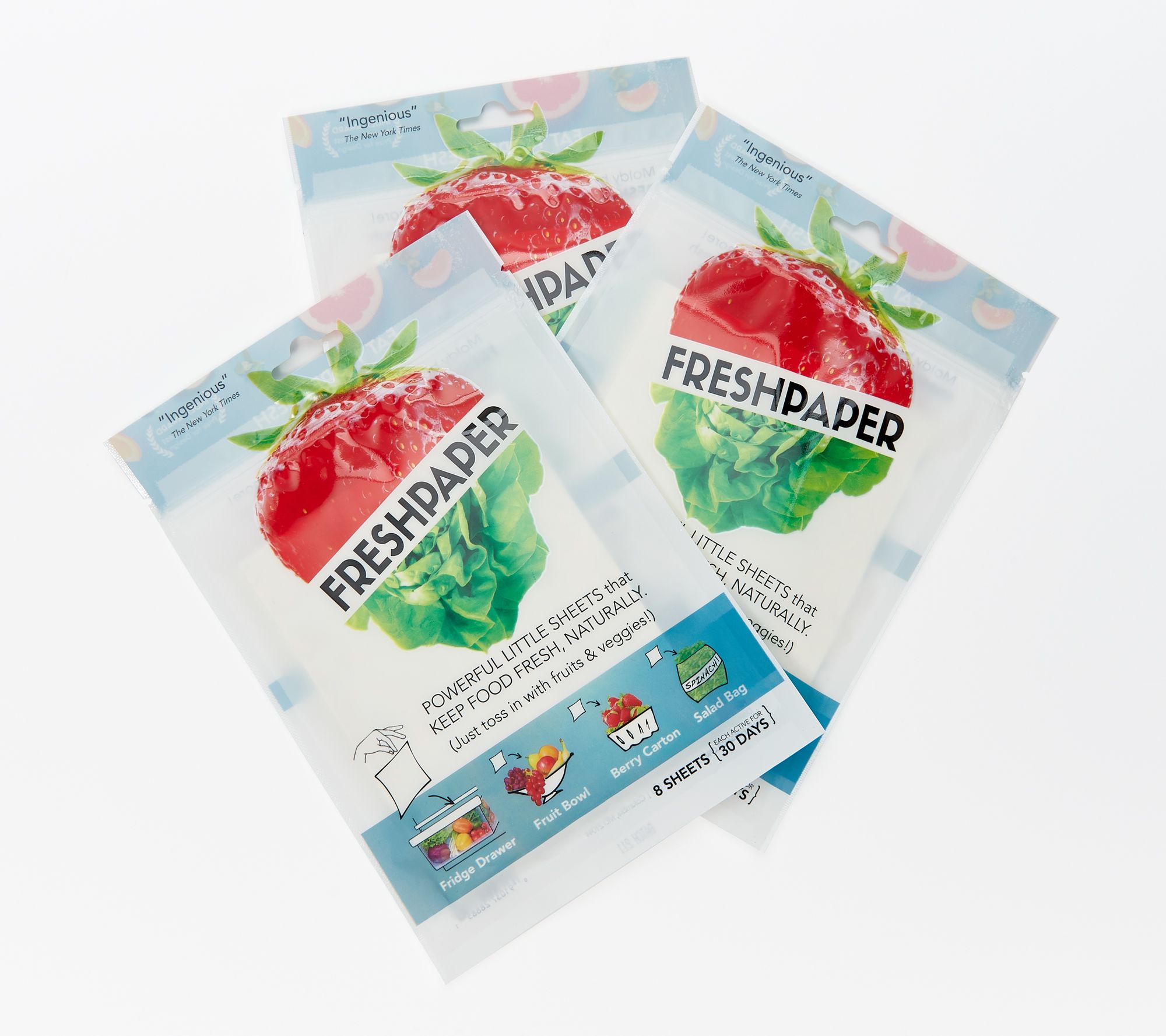 FreshPaper 24-Piece Produce Saver Sheets