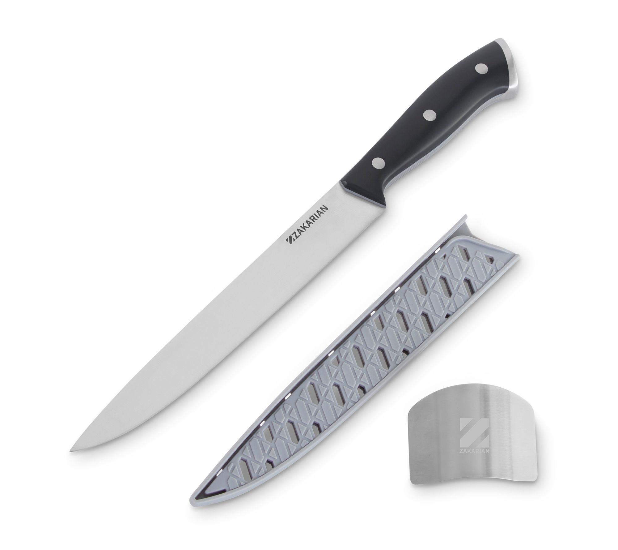 Zakarian by Dash 6 Piece Steak Knife Set - Black