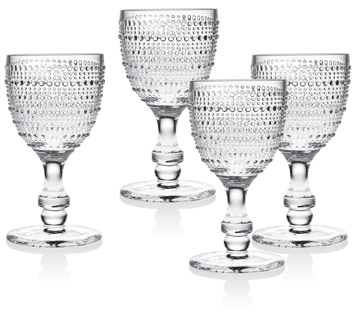 Godinger Lumina Smoke Set of 4 9oz Goblets