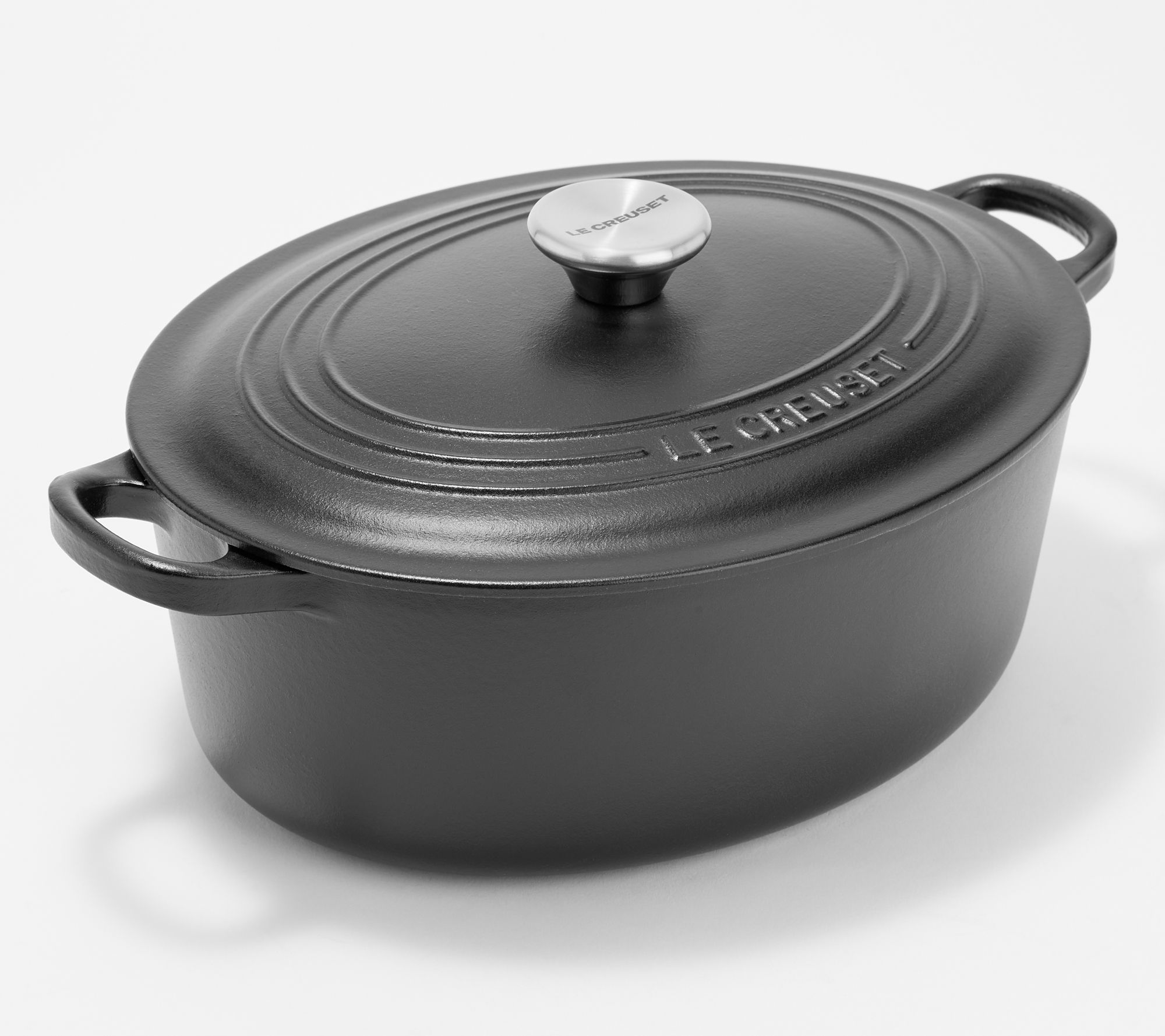 Le Creuset 10.25 Signature Cast Iron Handle Skillet on QVC 