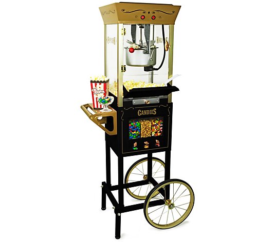 Nostalgia 8-oz Candy & Snack Dispensing Popcorn  Cart