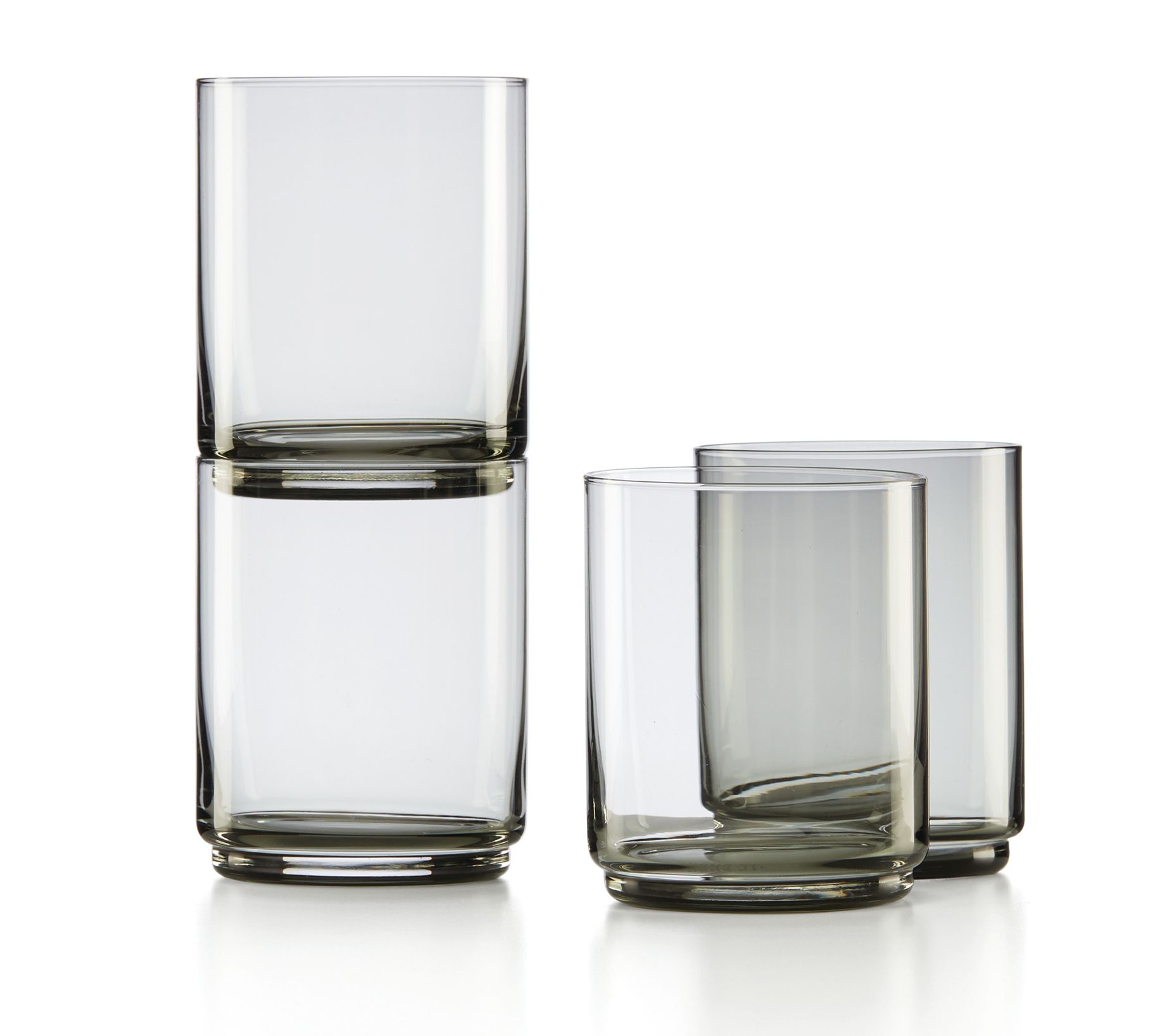 Lenox Tuscany Classics 4-Piece Stackable Smoke Tall Glasses