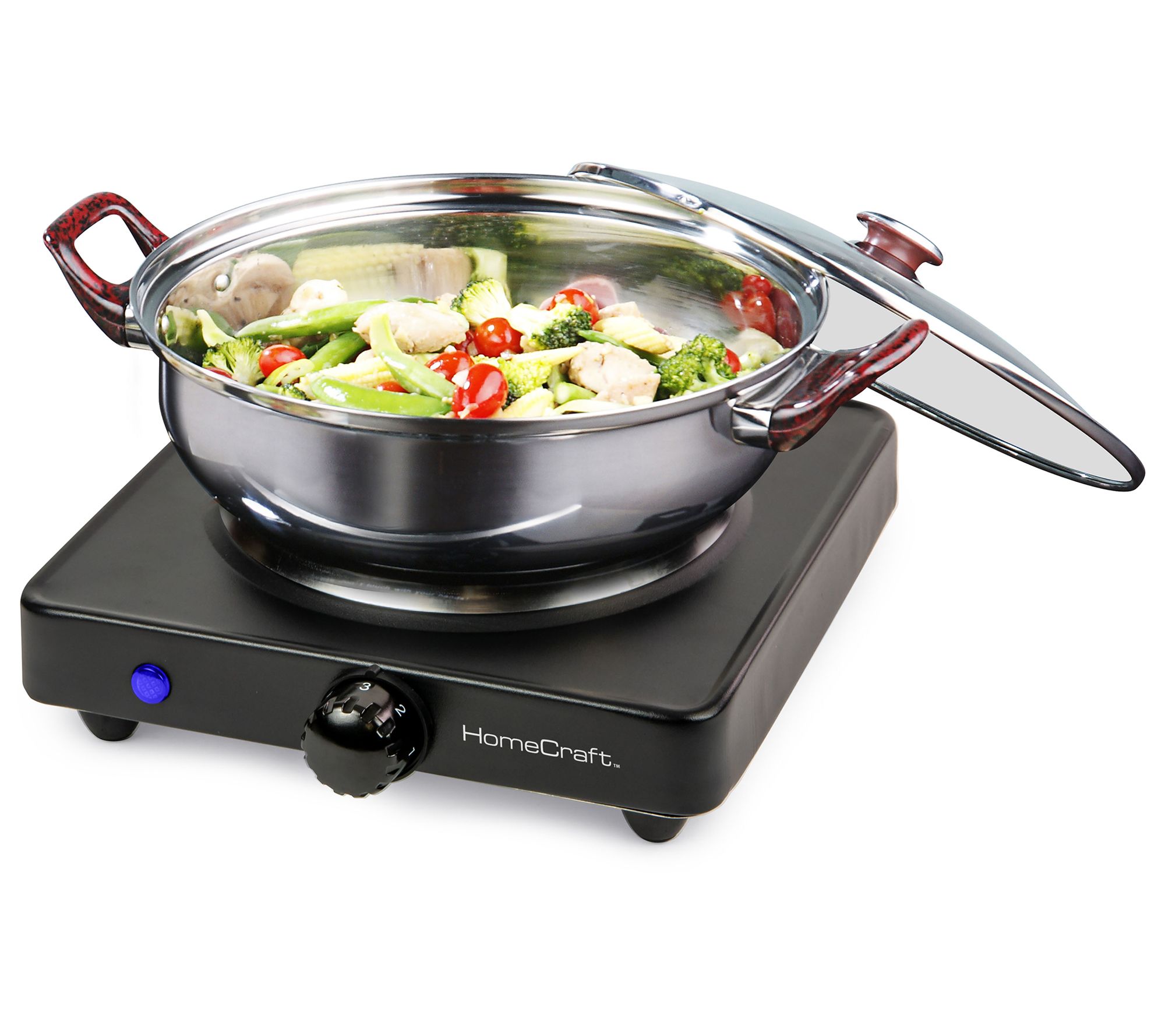 Homecraft Double Burner Hot Plate