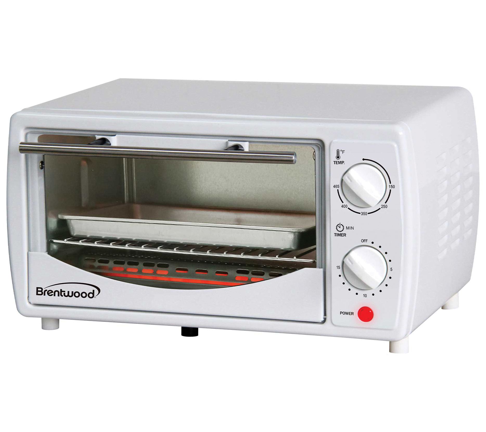 Brentwood 4-Slice Toaster Oven - QVC.com