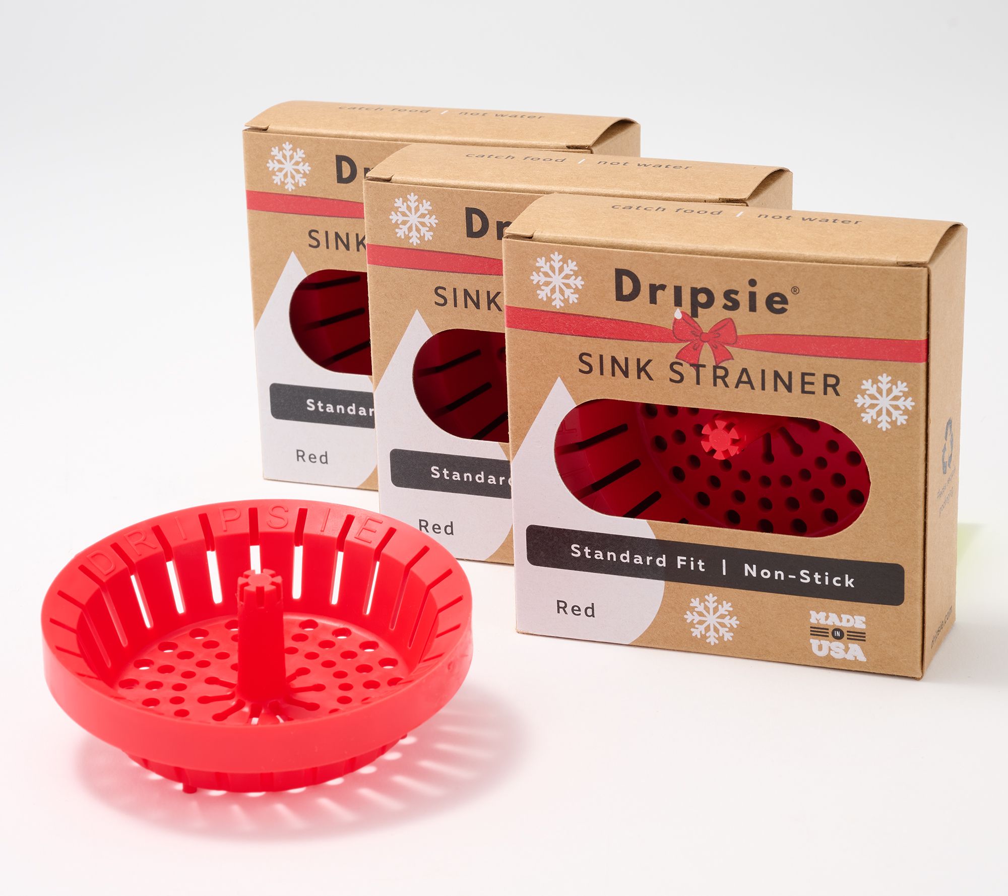 Dripsie Set of 4 Sink Strainers Gift Boxes