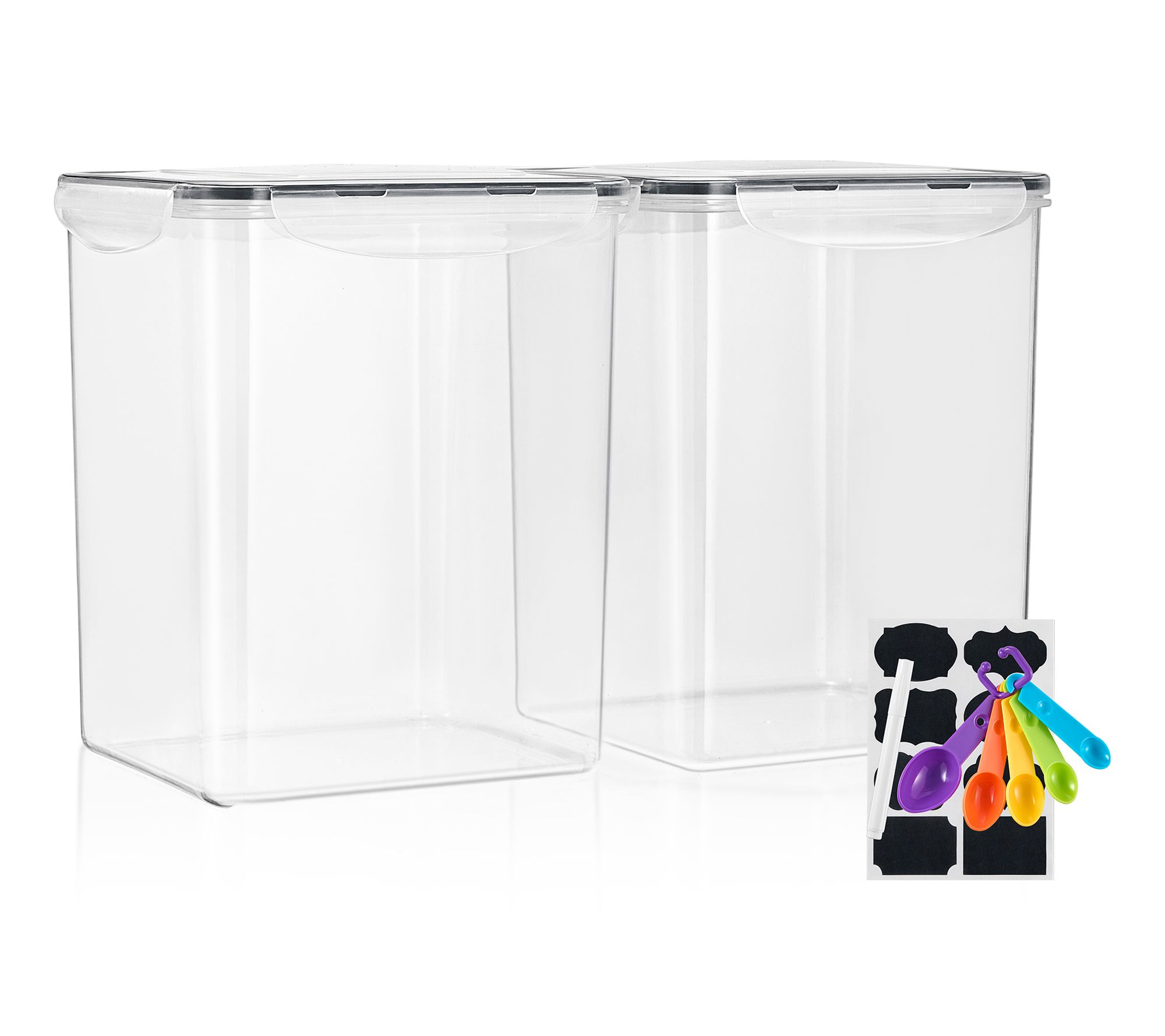 Sorbus 2 Pack Airtight Food Storage Containersith Lids