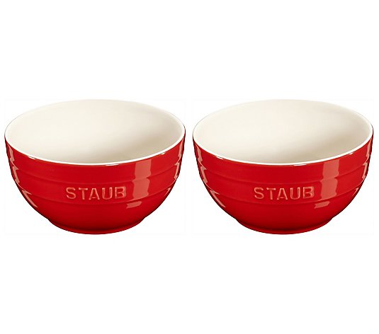Staub Ceramic 2-Piece Large Universal Bowl Set